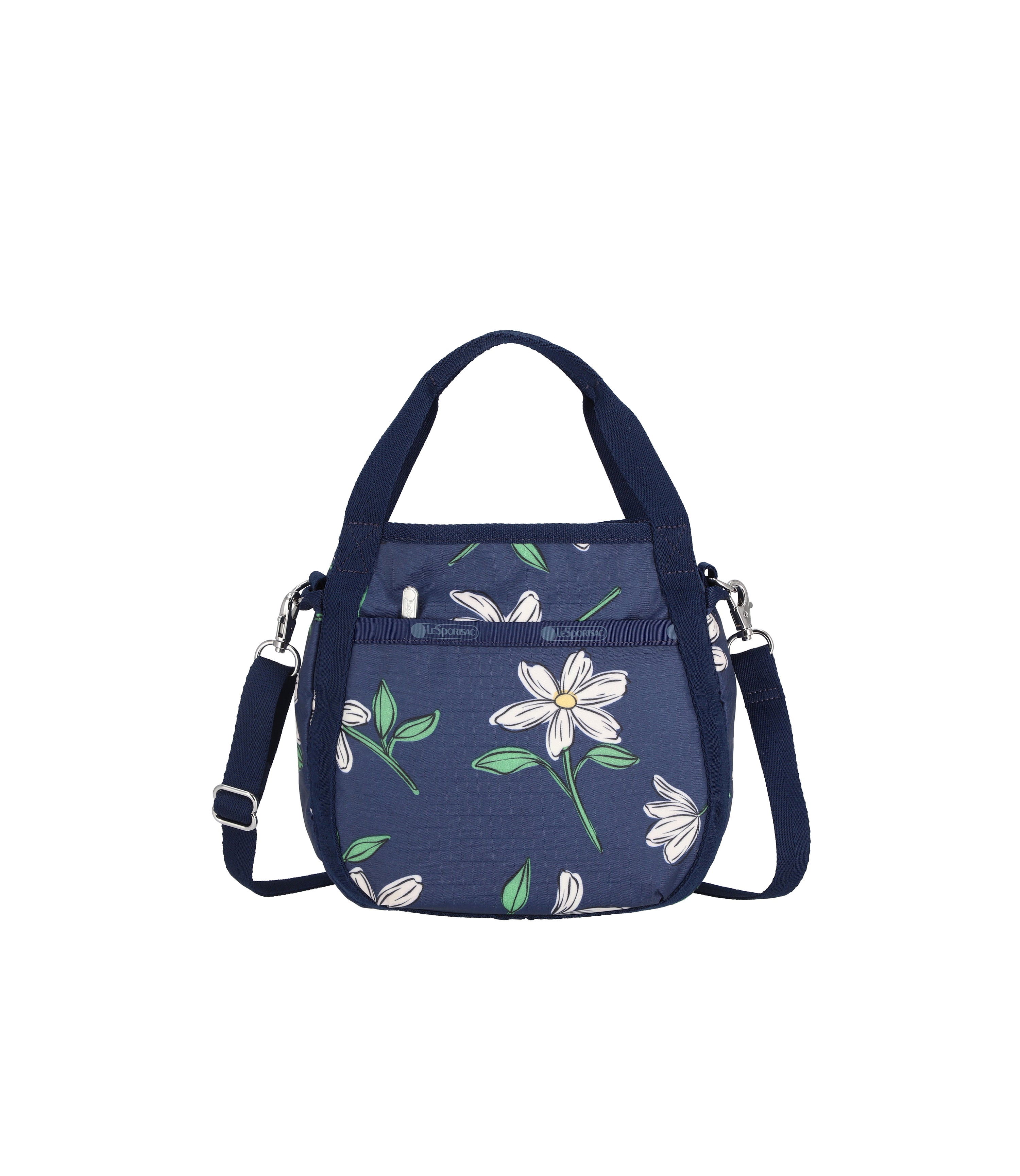 Small Jenni Crossbody - Floral Blooms Navy print – LeSportsac