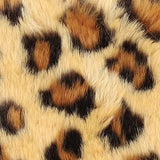 Warm Camel Leopard Fur