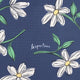 Floral Blooms Navy print