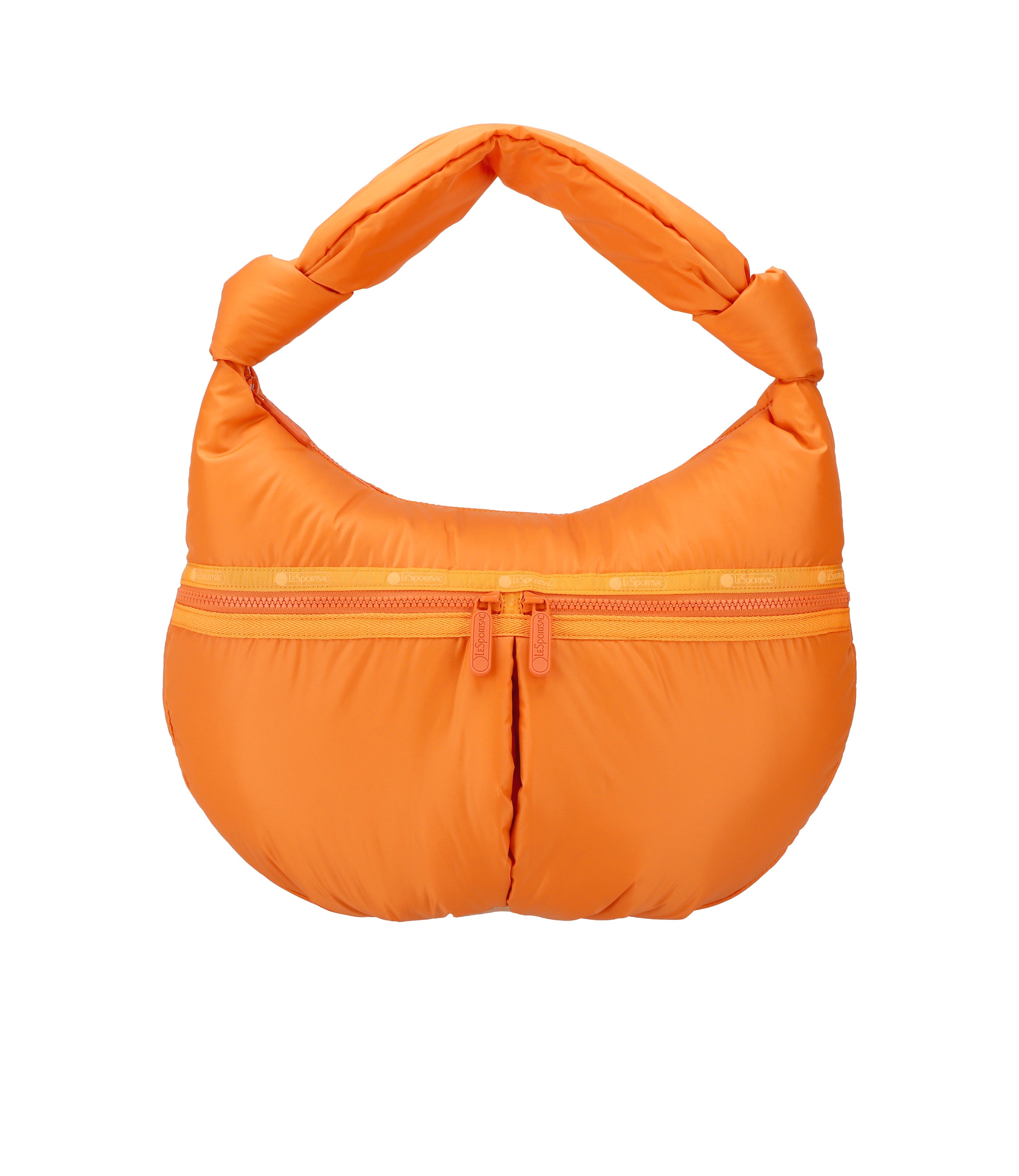 Sheen Zip Hobo Orange Harvest LeSportsac