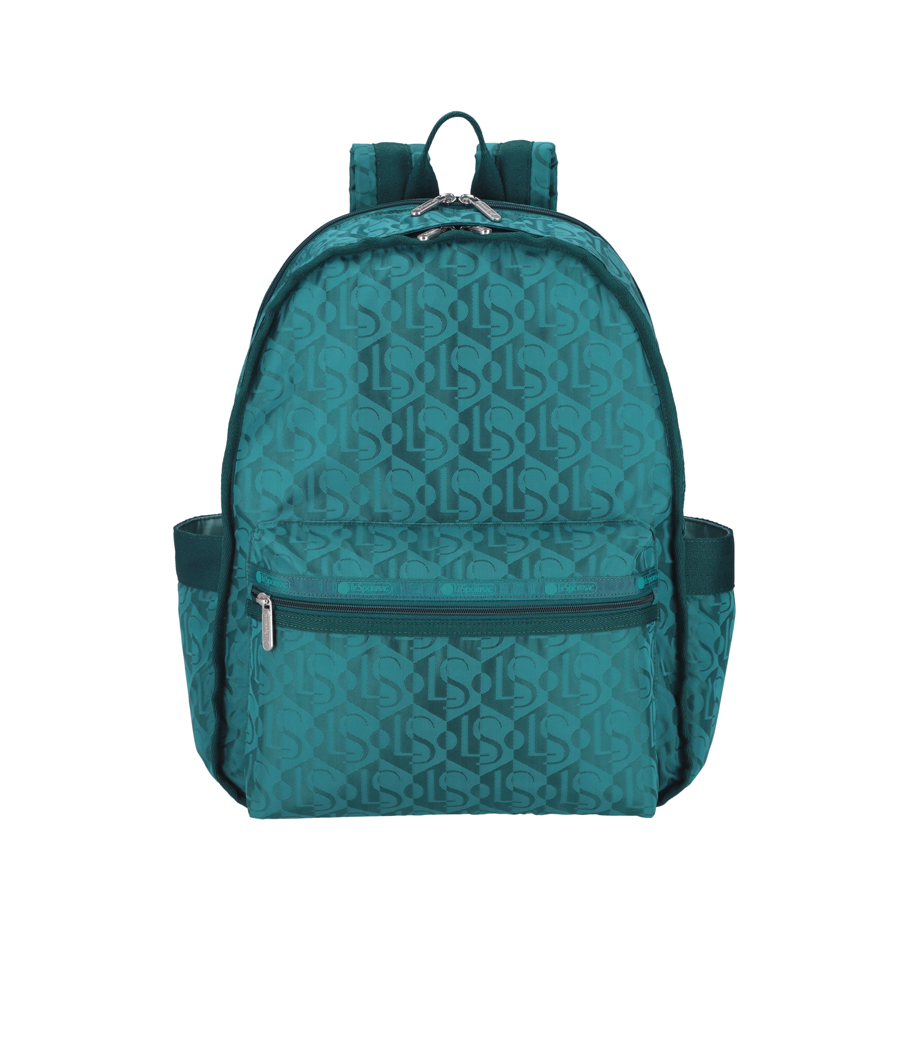 Lesportsac Route Backpack - Monogram Jacquard Teal