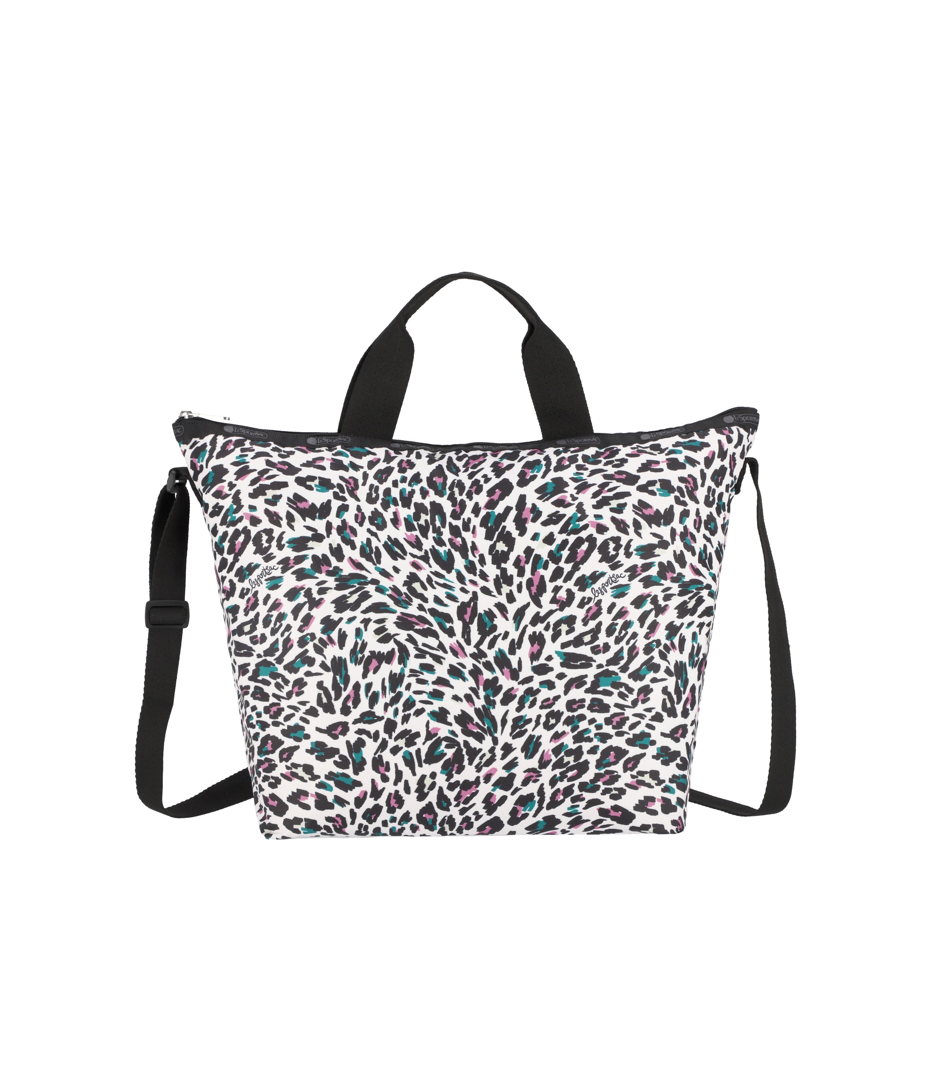 Lesportsac Deluxe Easy Carry Tote - Harvest Leopard Print