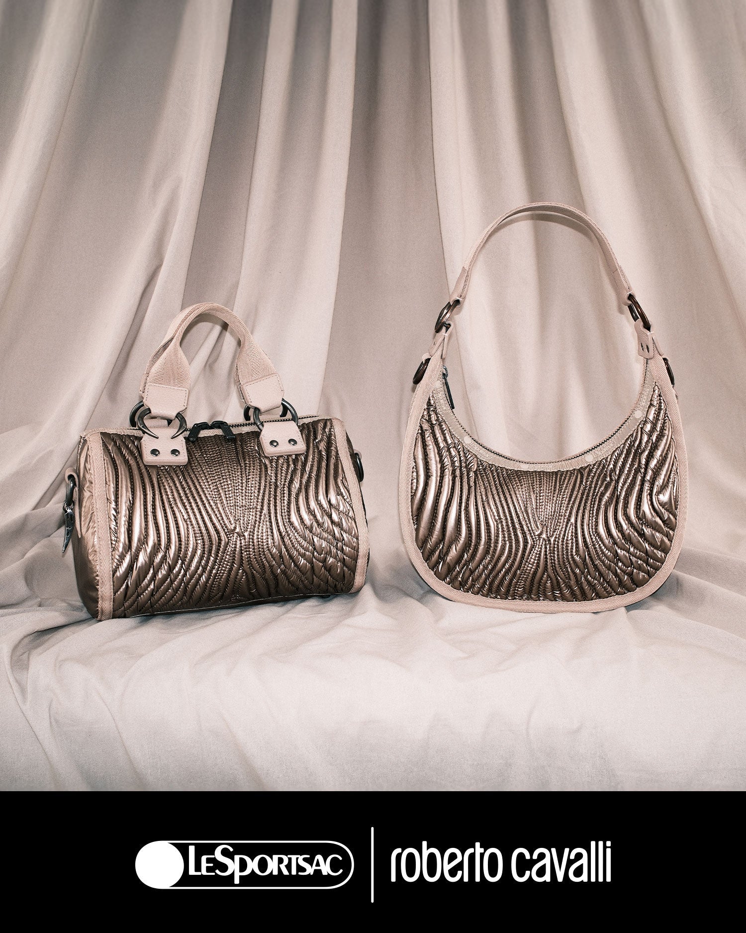 LeSportsac×JOURNAL STANDARDE Black Deluxe Medium Weekender Bag | LeSportsac