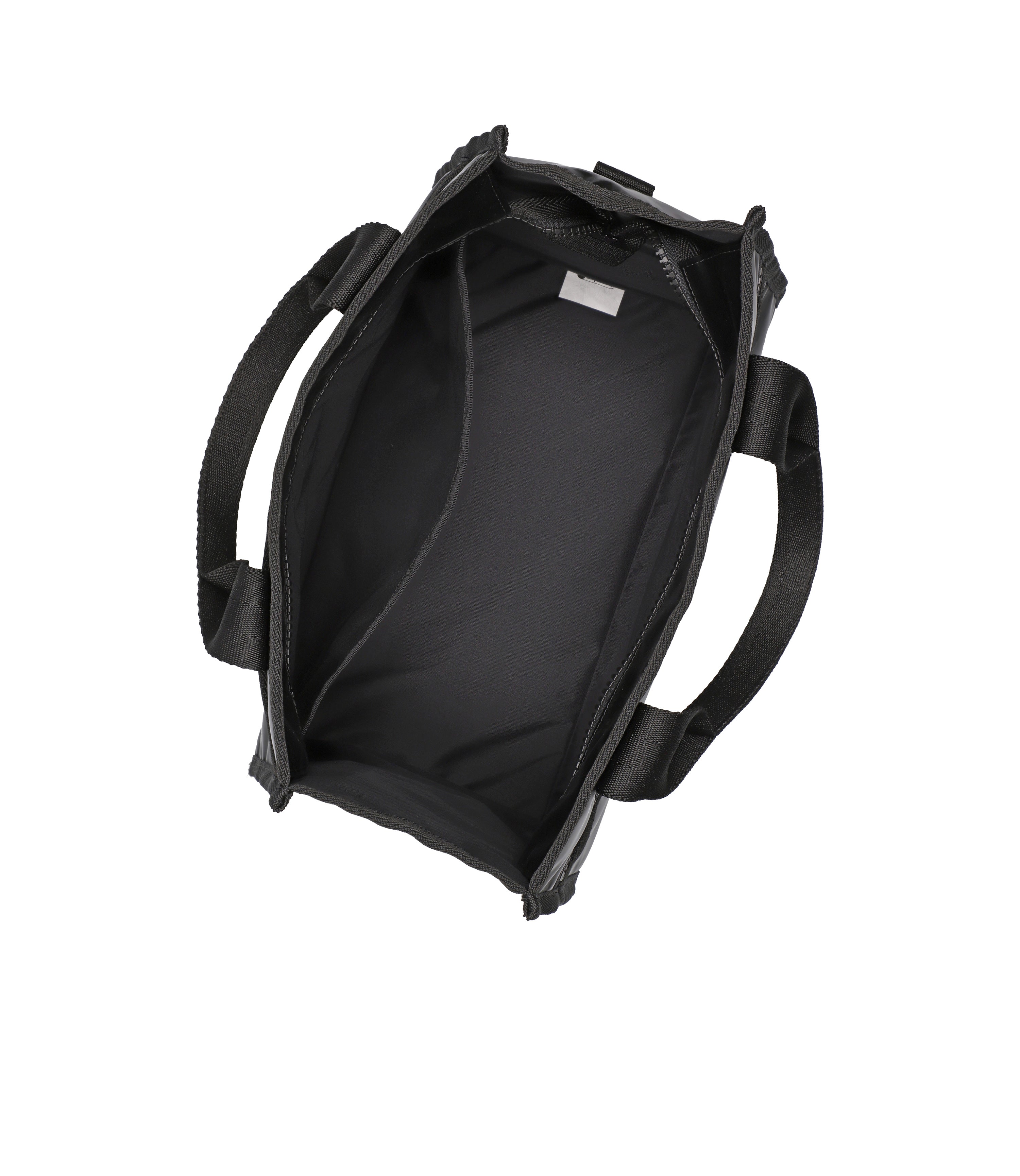 Large East/West Top Handle Tote - Black Shine – LeSportsac