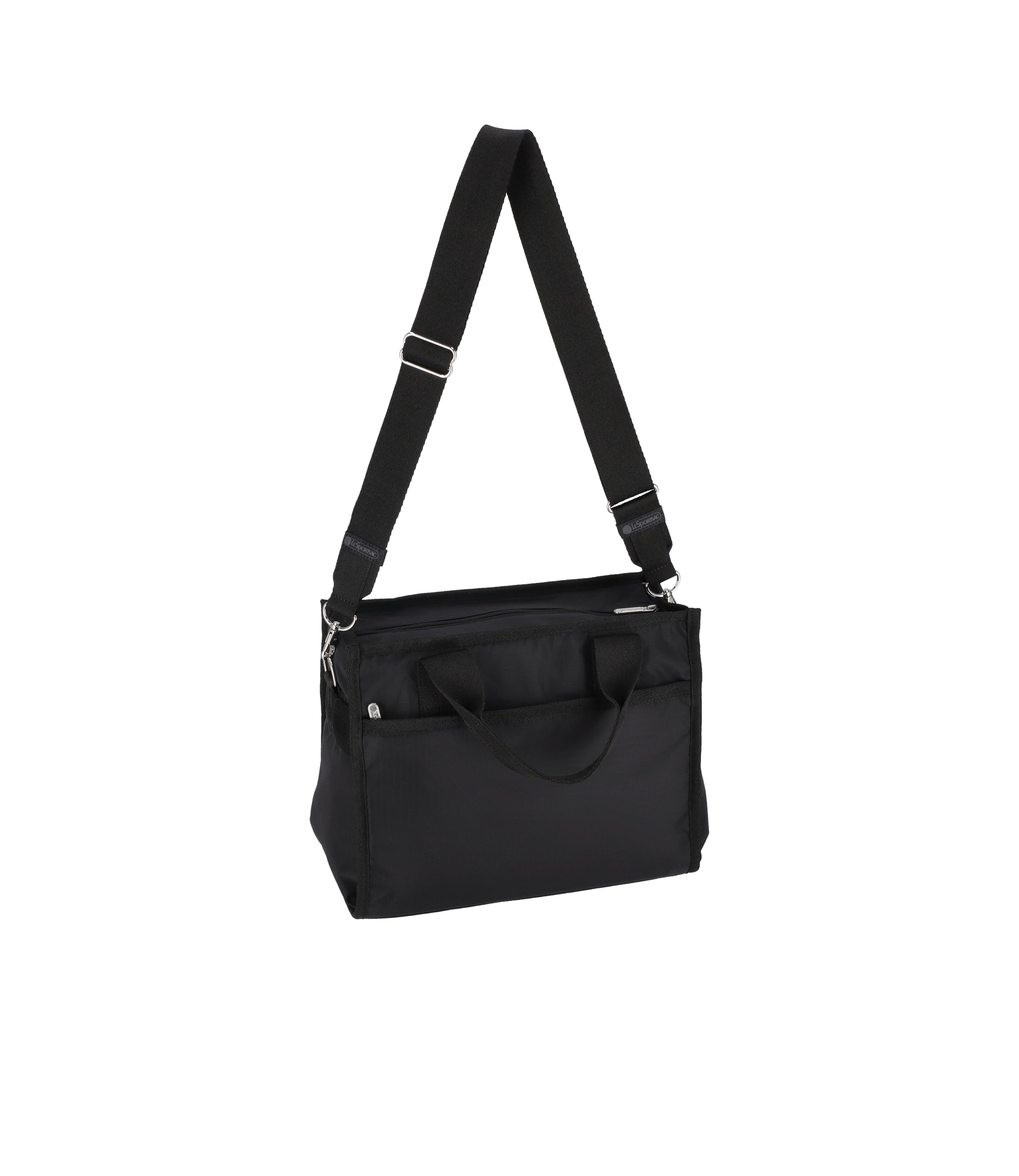完売　LE SPORTSAC LG BELT HANDLE TOTE ブラック LG BELT HANDLE TOTEシャドウブラック（トートバッグ
