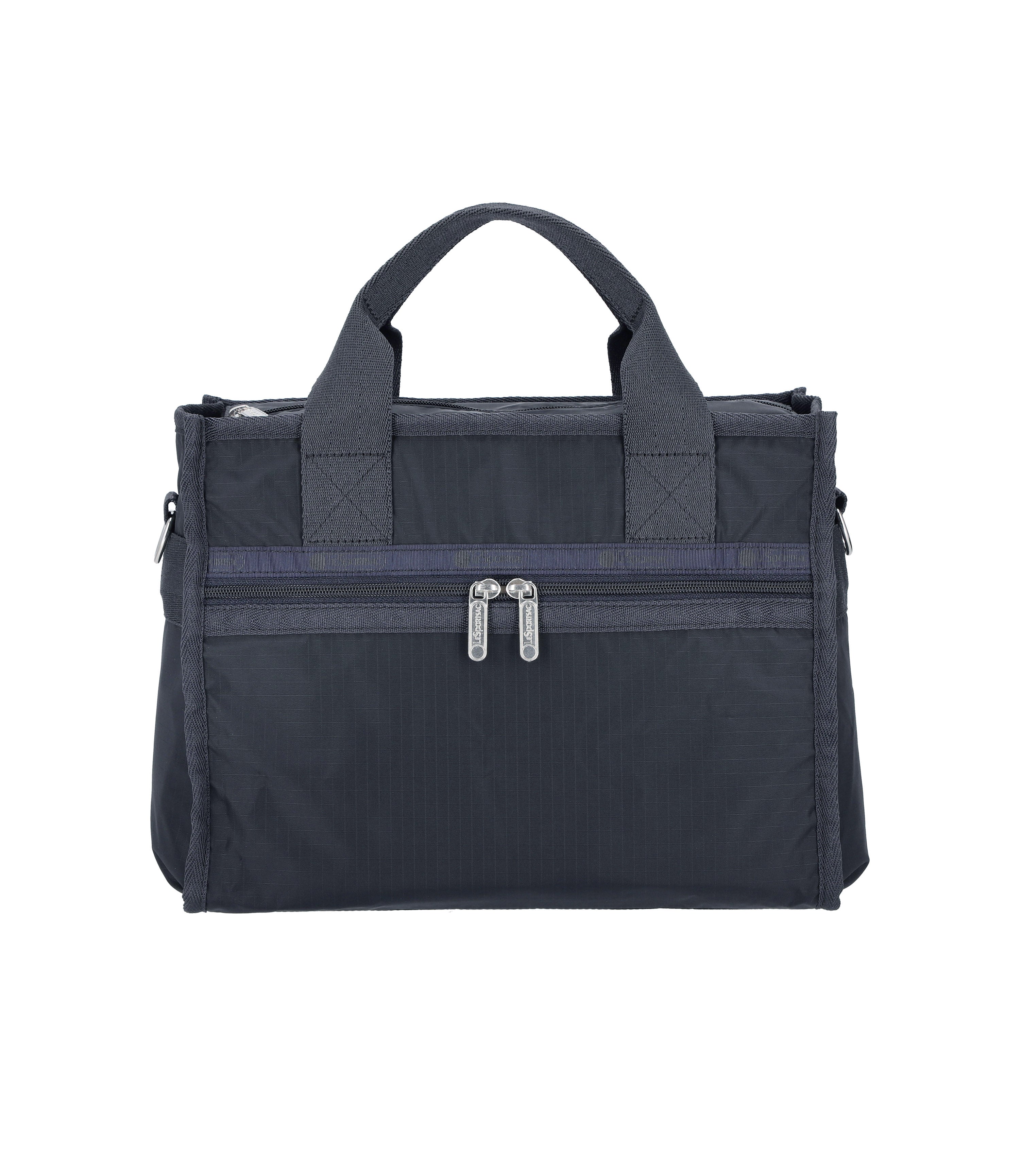 Large East/West Top Handle Tote - Deep Sea Blue solid – LeSportsac