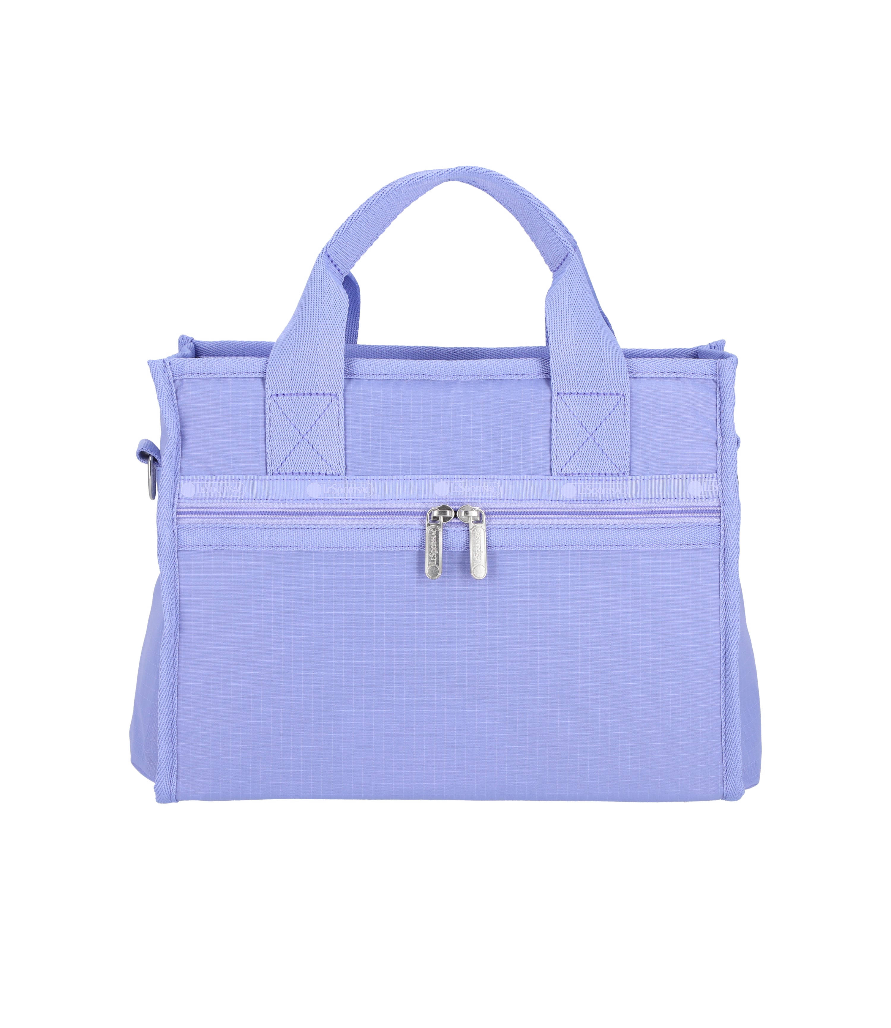 Large East/West Top Handle Tote - Periwinkle Dream solid – LeSportsac