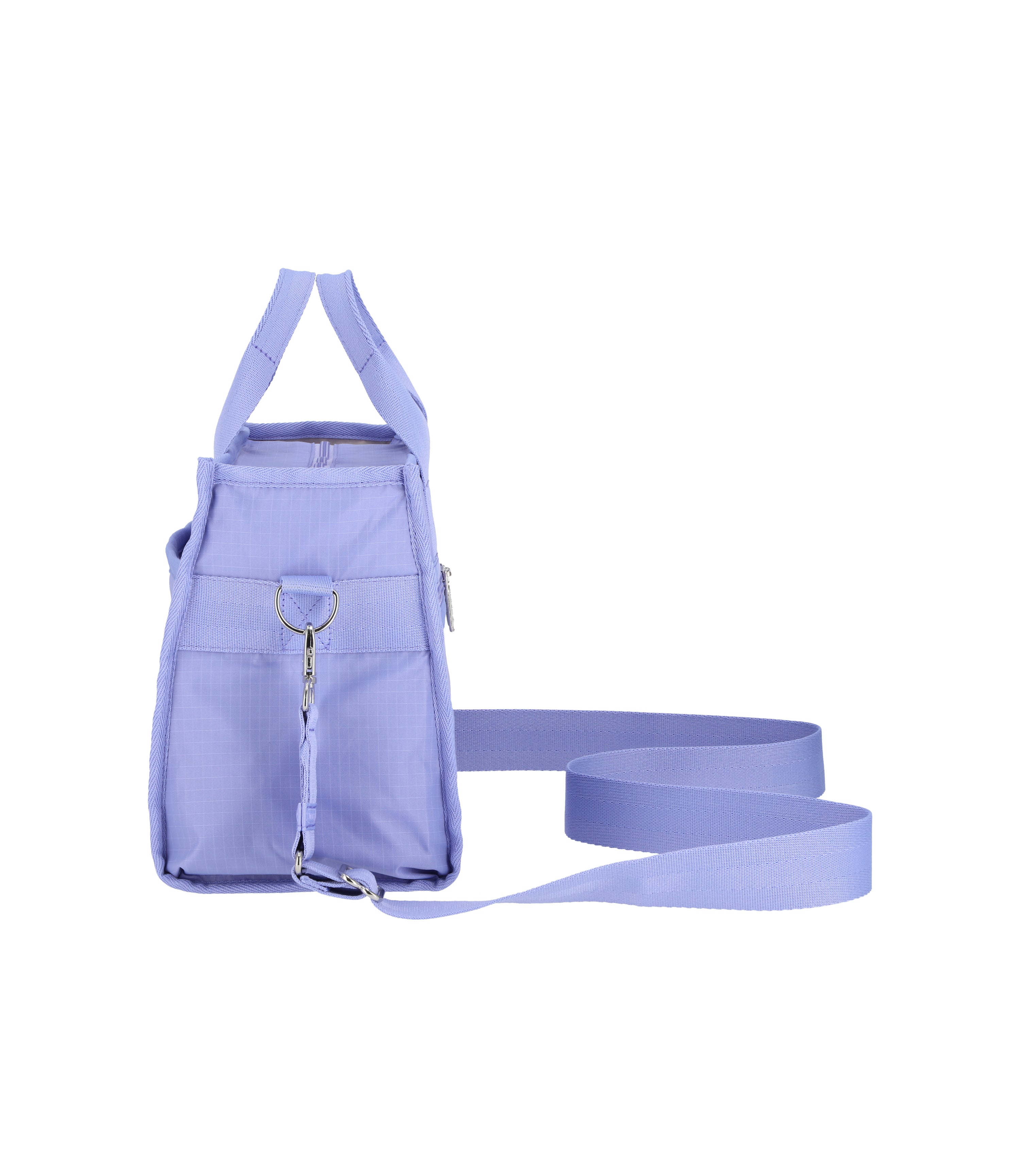 Large East/West Top Handle Tote - Periwinkle Dream solid – LeSportsac