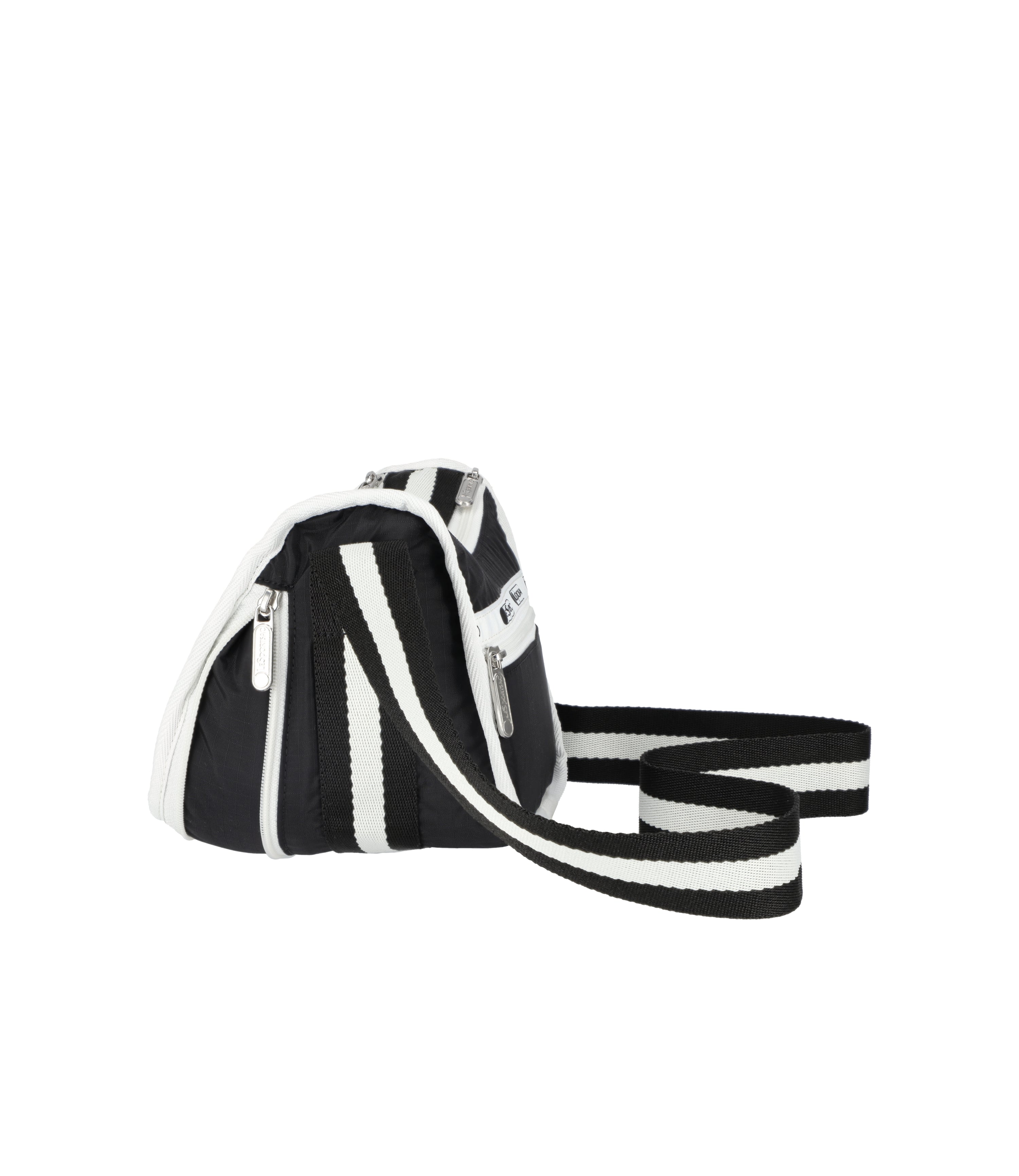 ★LeSportsac★ Spectator Black Small Rope Crossbody 1222E849 LeSportsac レスポートサック バッグ ミニショルダーバッグ 黒