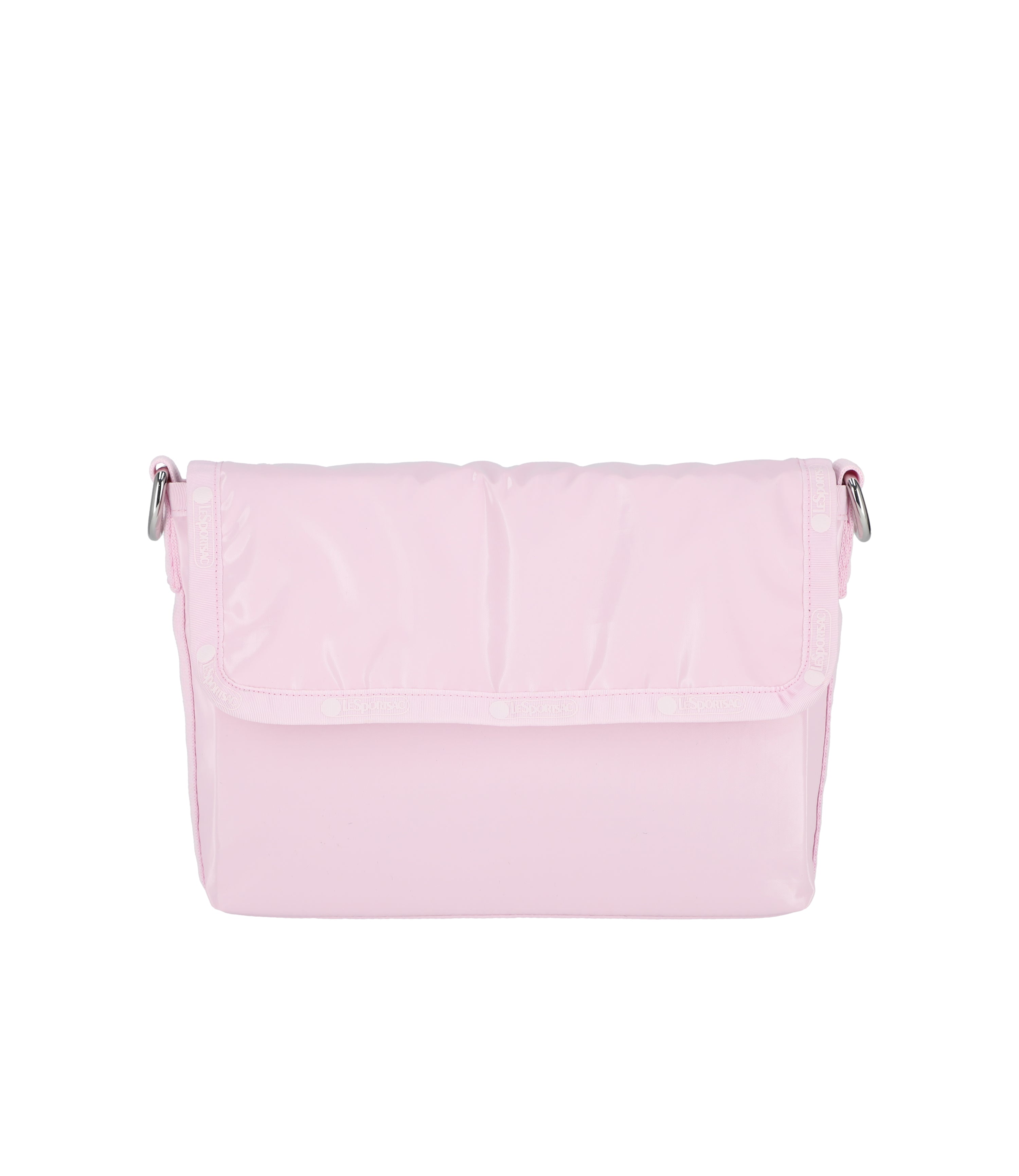 Lesportsac ハーパーバックリボン柄グレー＋ライトピンク Order Designer Pink Backpacks for Women Online - LeSportsac