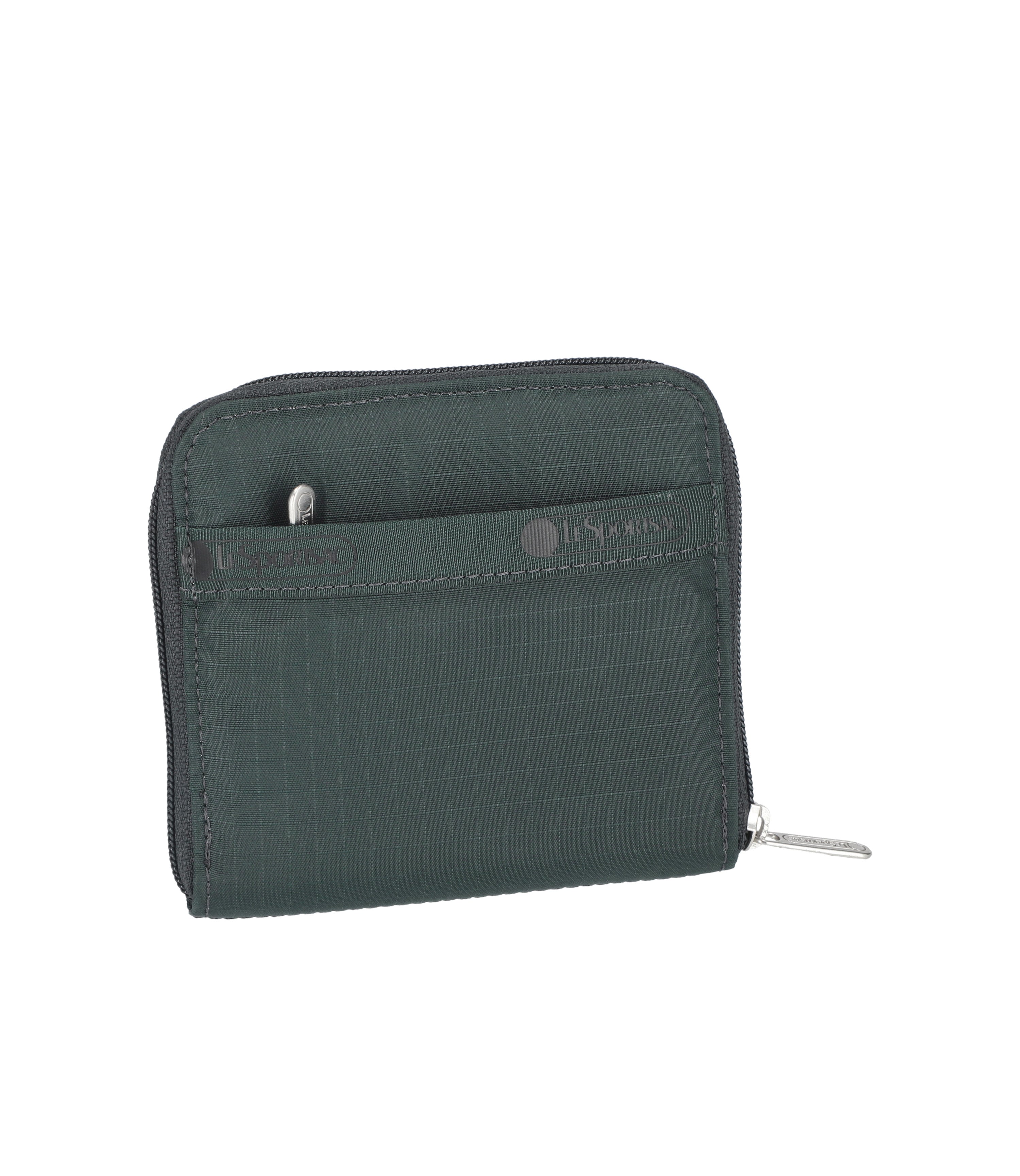 イン・マイ・ポケット Compact Zip Wallet - Midnight Green solid – LeSportsac
