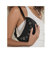 Grommet Small Shoulder Bag