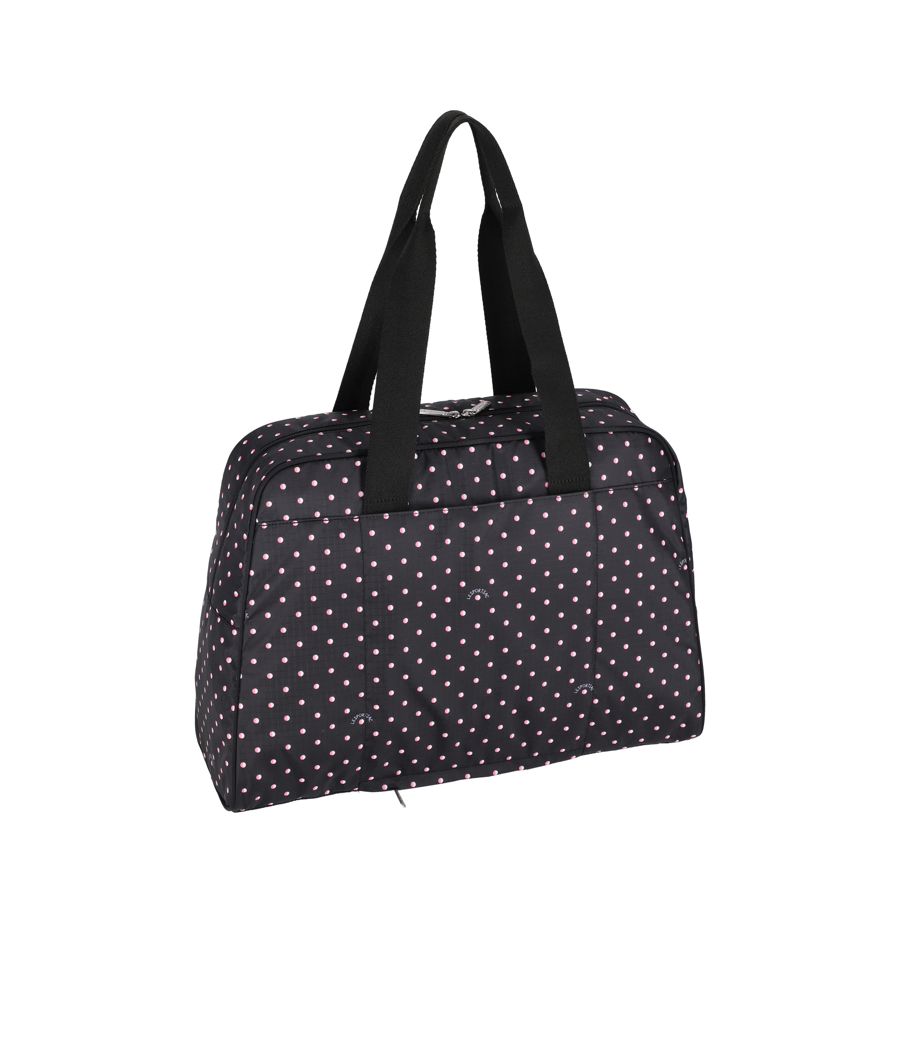 ■LeSportsac■SMALL CARRYALL DUFFLE Black solid Small Carryall Duffle | LeSportsac
