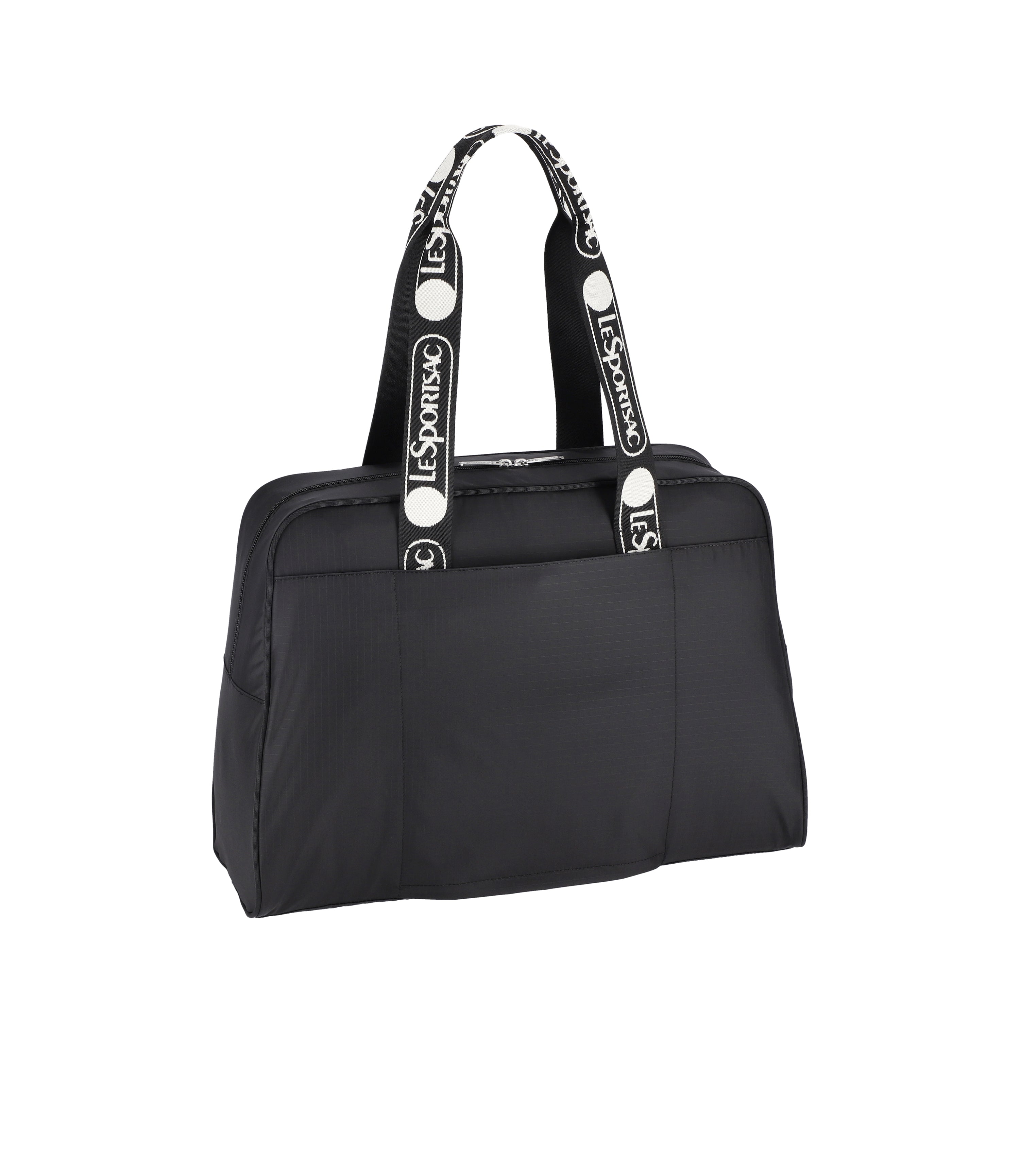 Small Carryall Duffle - Logo Jacquard Black – LeSportsac