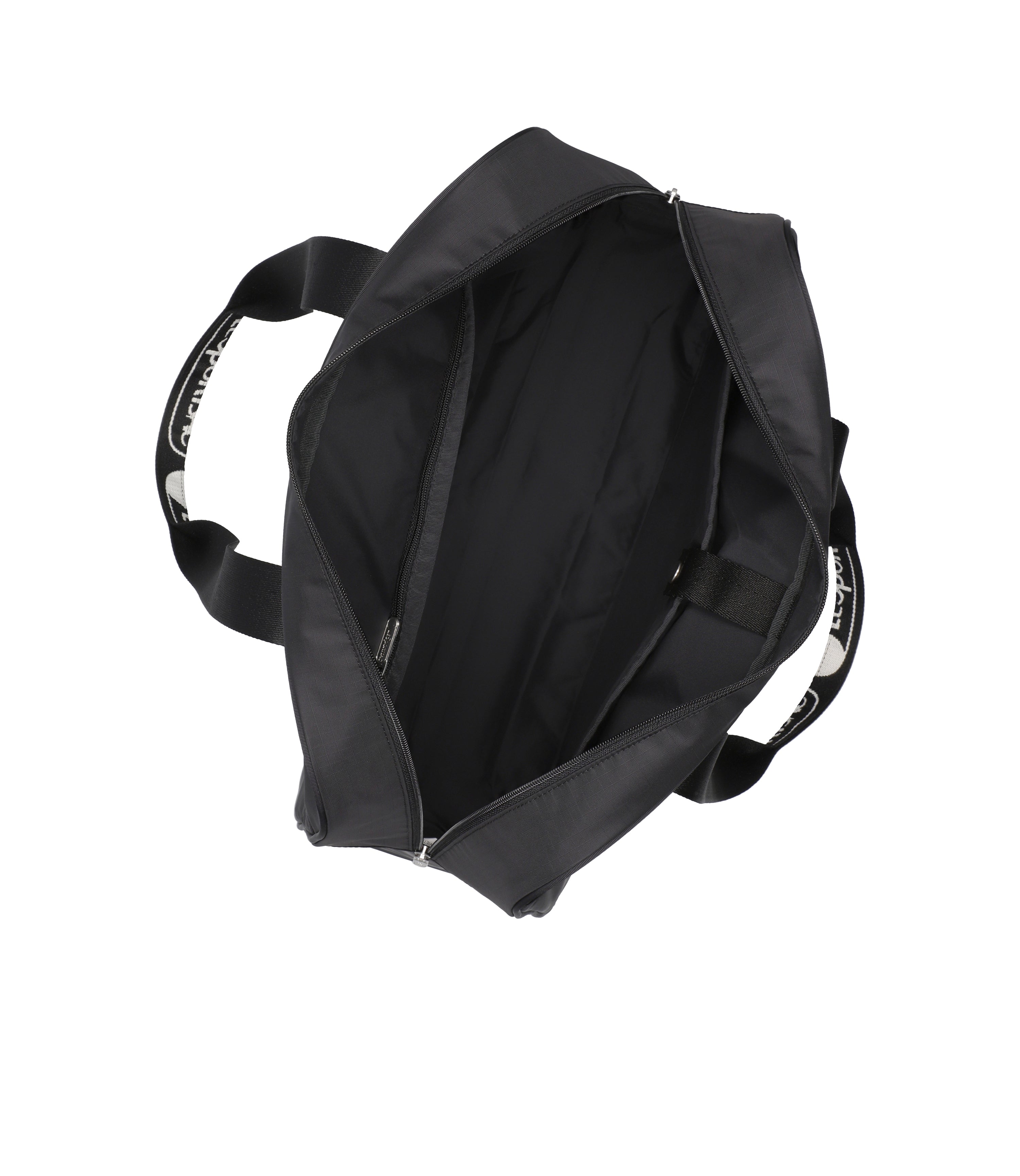 Small Carryall Duffle - Logo Jacquard Black – LeSportsac