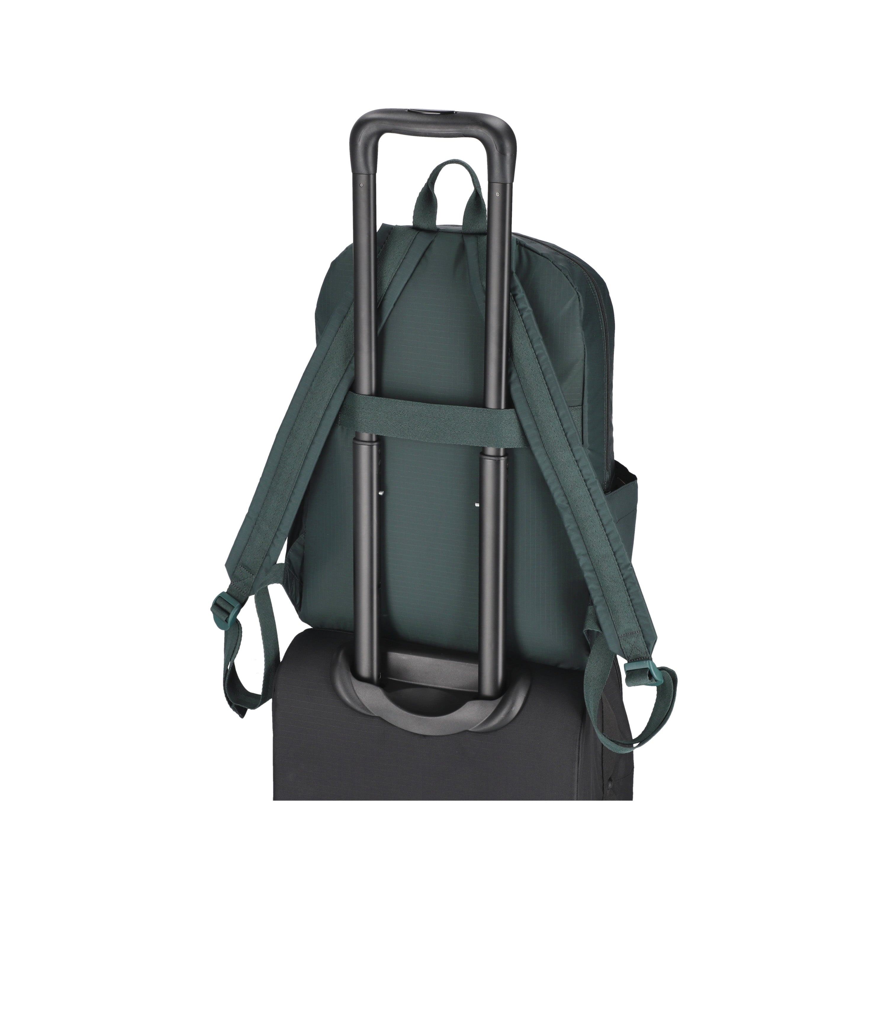 ★LeSportsac★ Deep Sea Blue Classic Everyday Backpack 1049R Route Small Backpack - New York Icons Navy print – LeSportsac