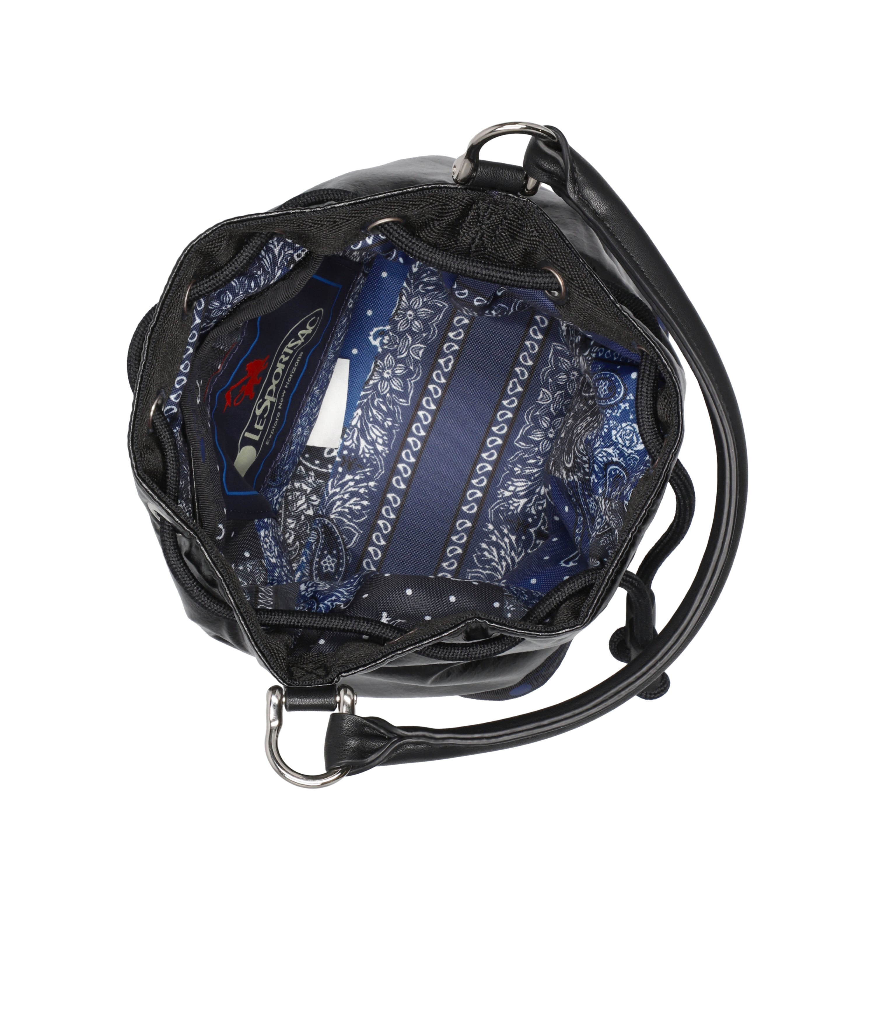 Small Drawstring Bag - Astro Black – LeSportsac