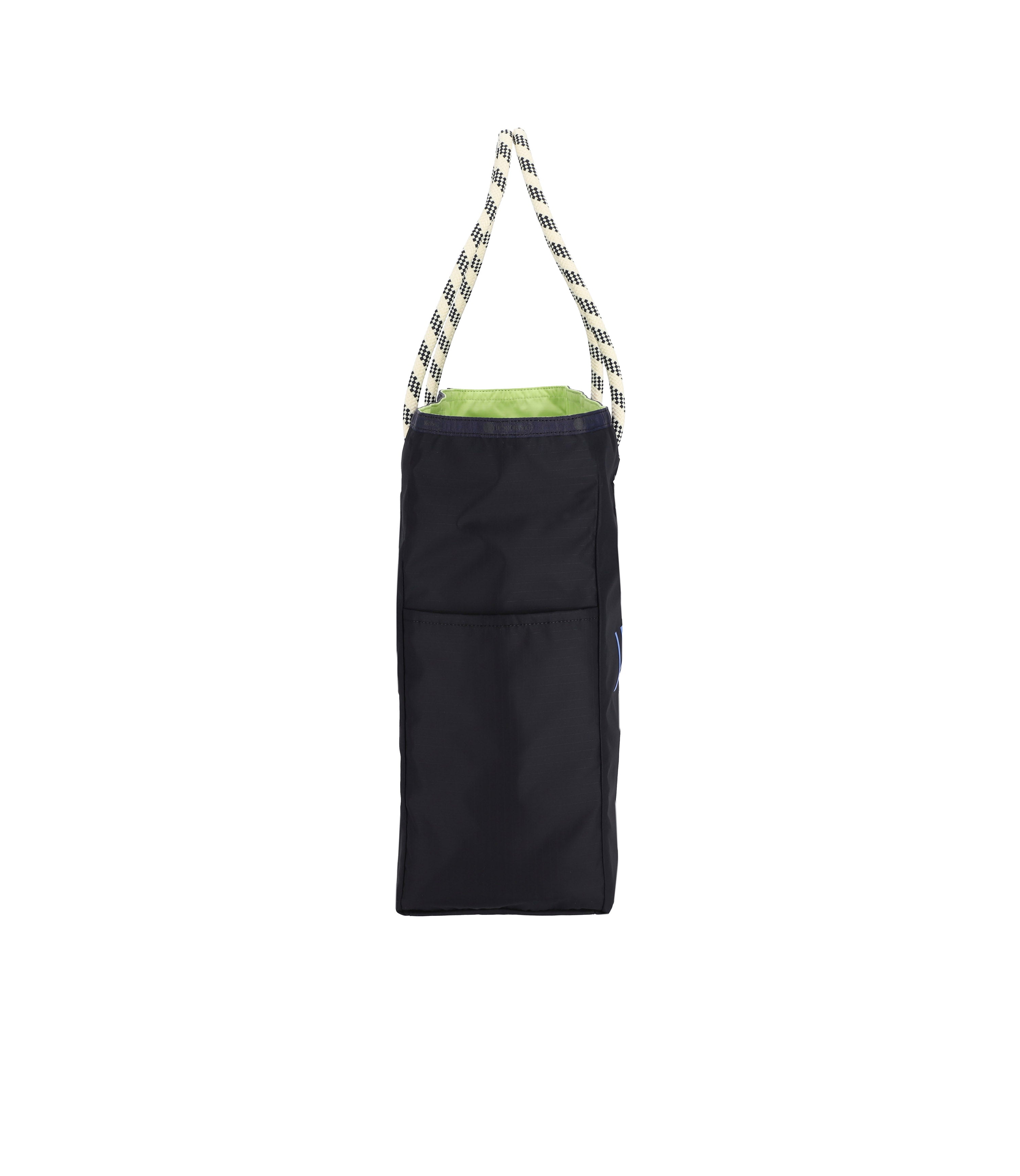Large Two-Way Tote - Two-Way Deep Sea Blue/Lime – LeSportsac