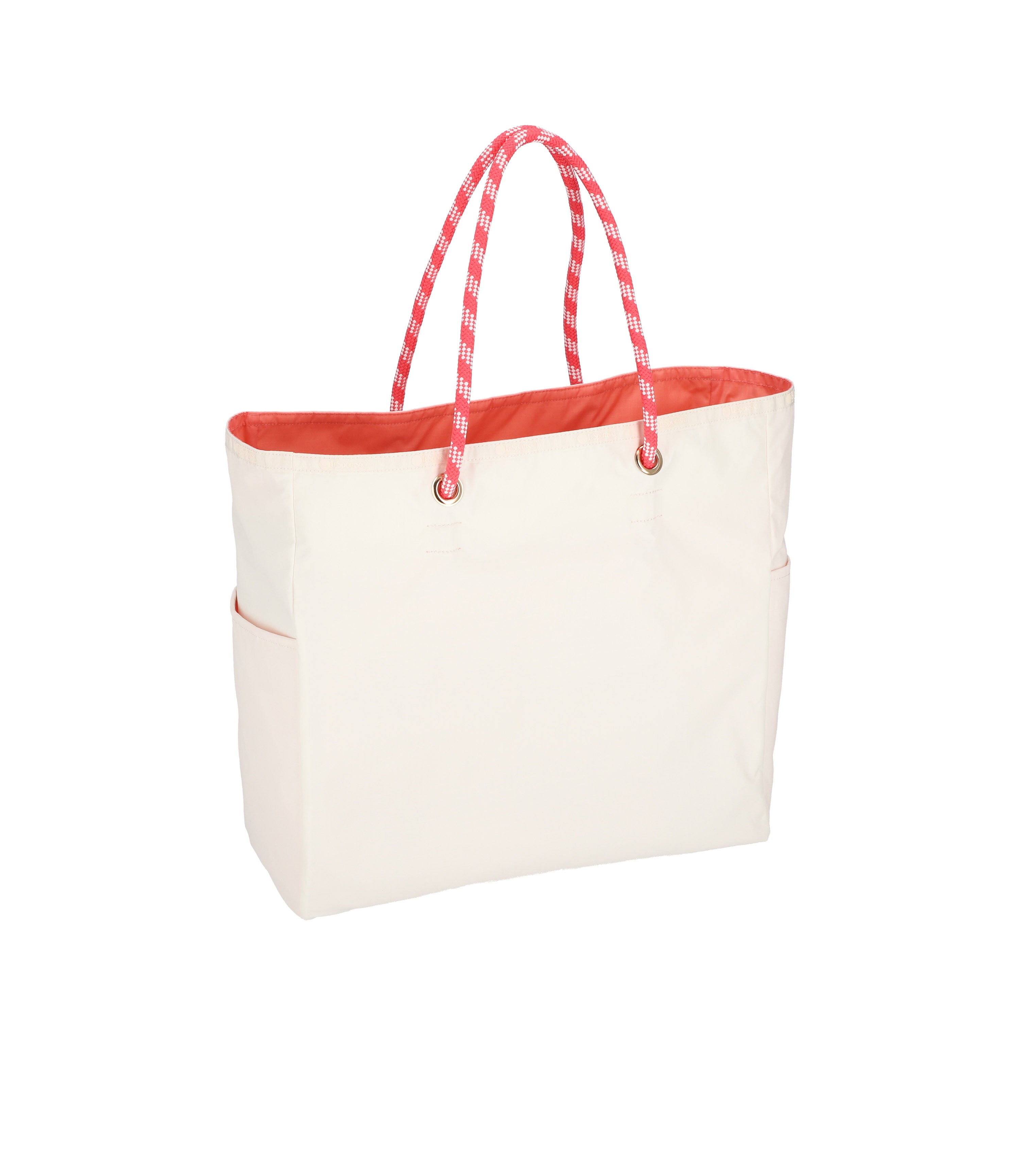 Large Two-Way Tote - Two-Way Meringue/Coral Punch – LeSportsac
