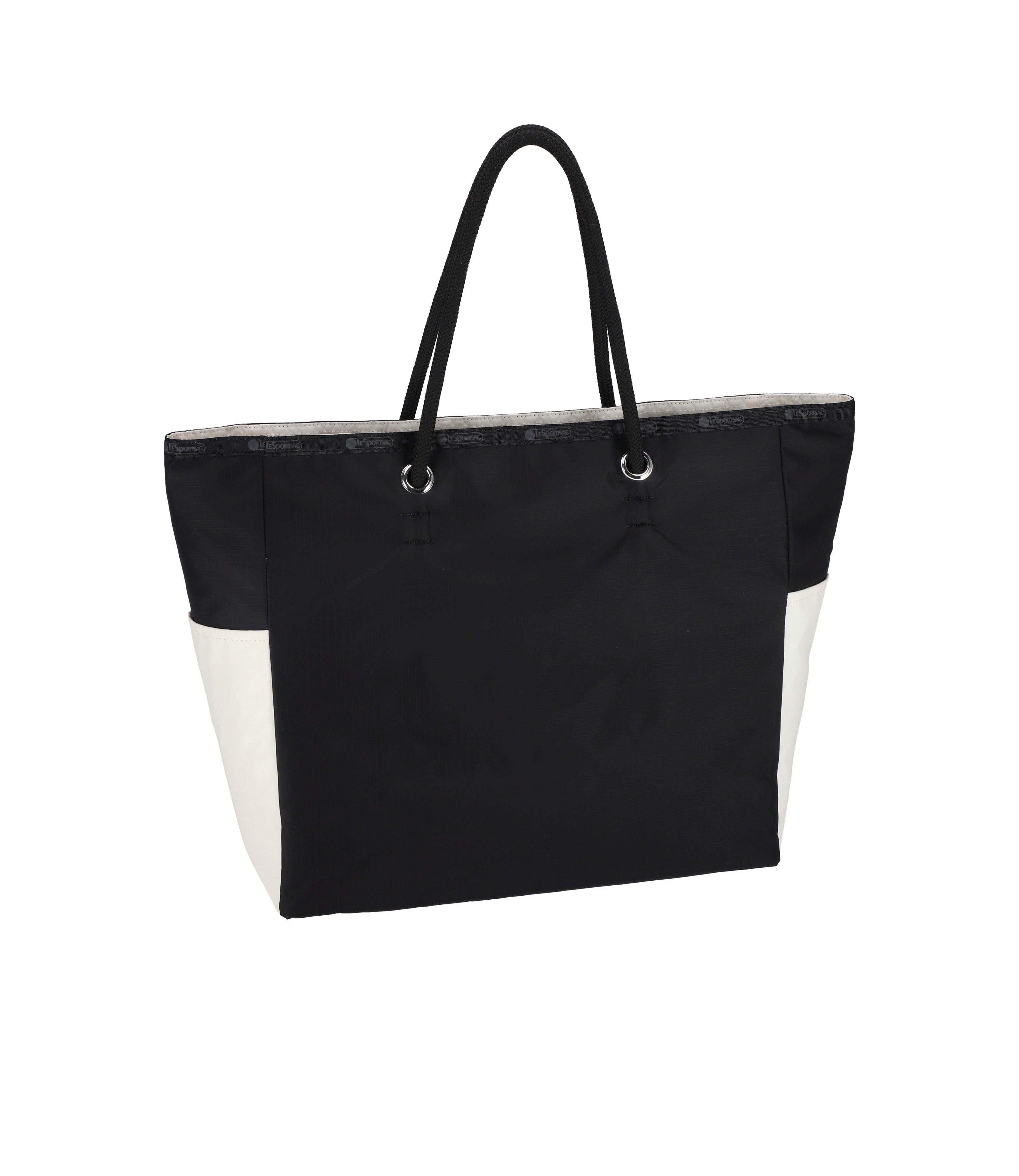 Large Two Way Tote LeSportsac Graphic Black