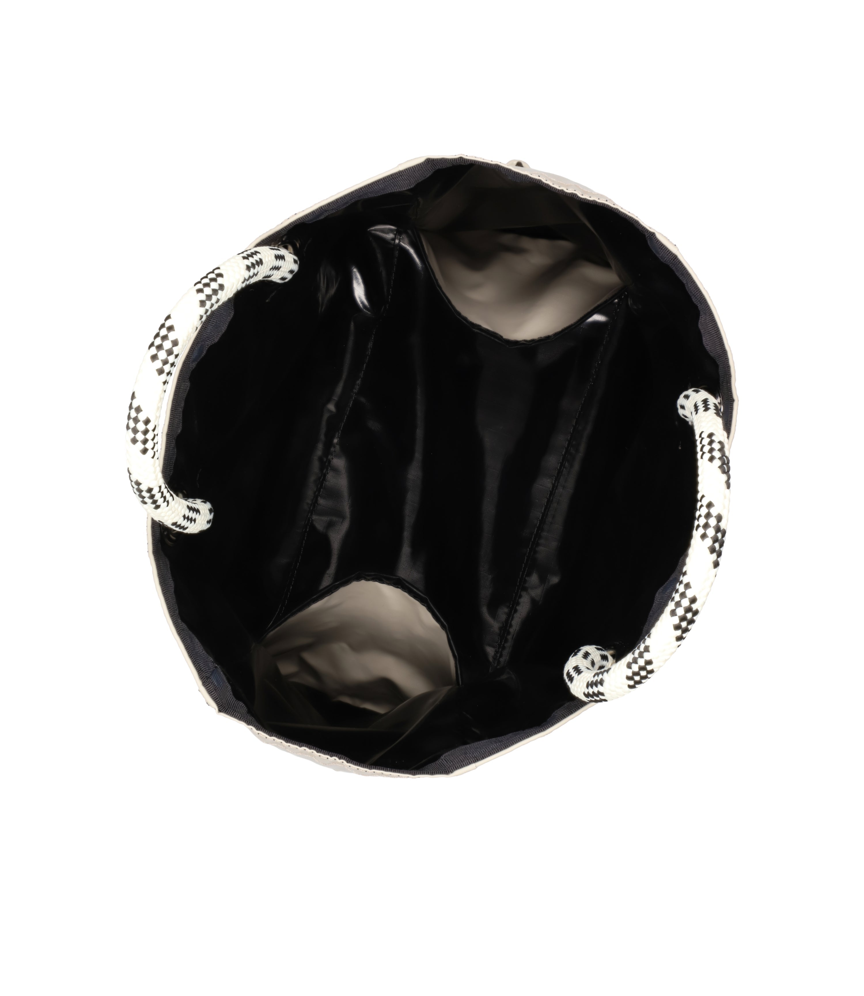 Medium Two-Way Tote - Black/Fossil Shine – LeSportsac