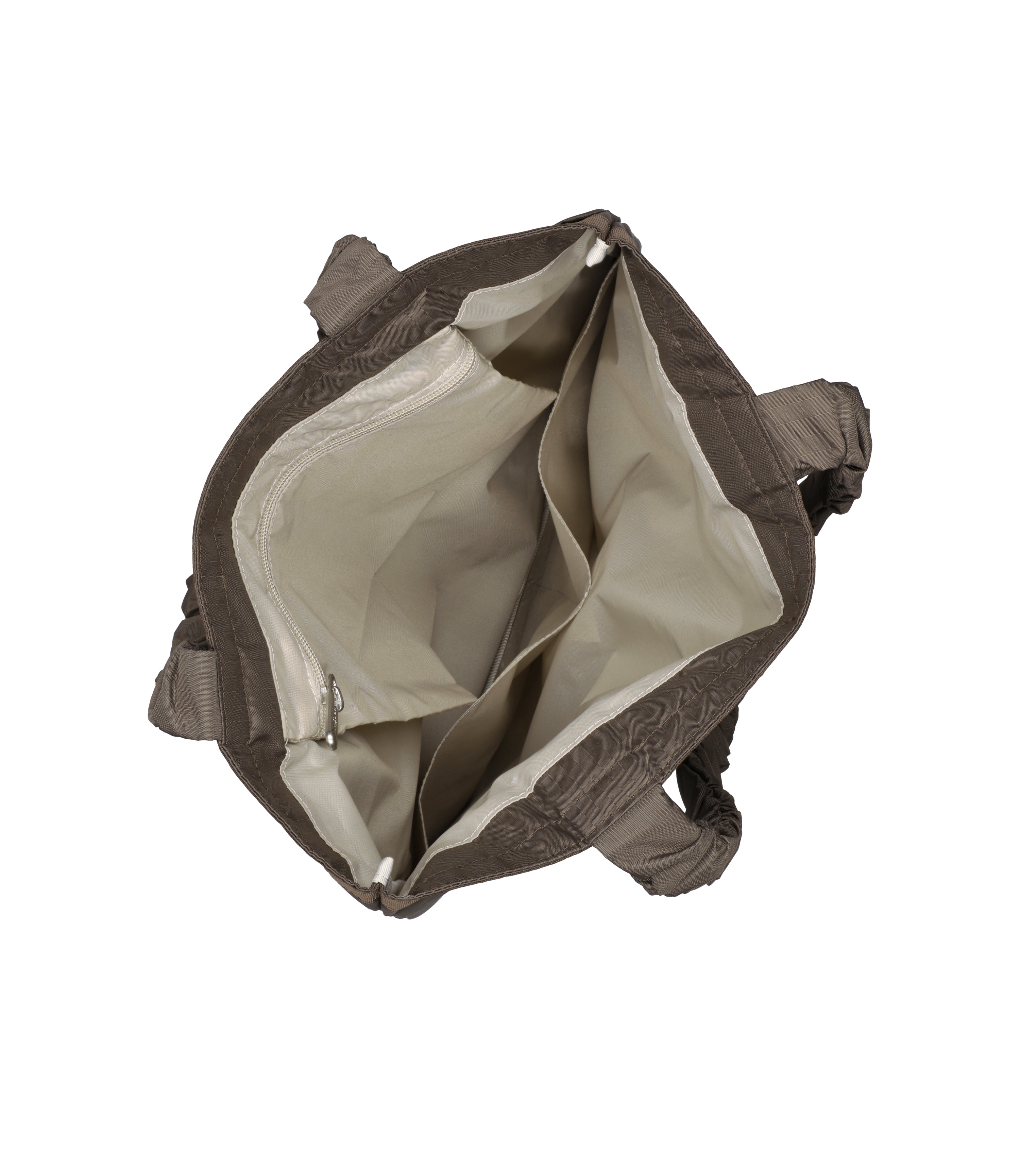 Gather Handle Emerald Tote - Dark Chocolate solid – LeSportsac