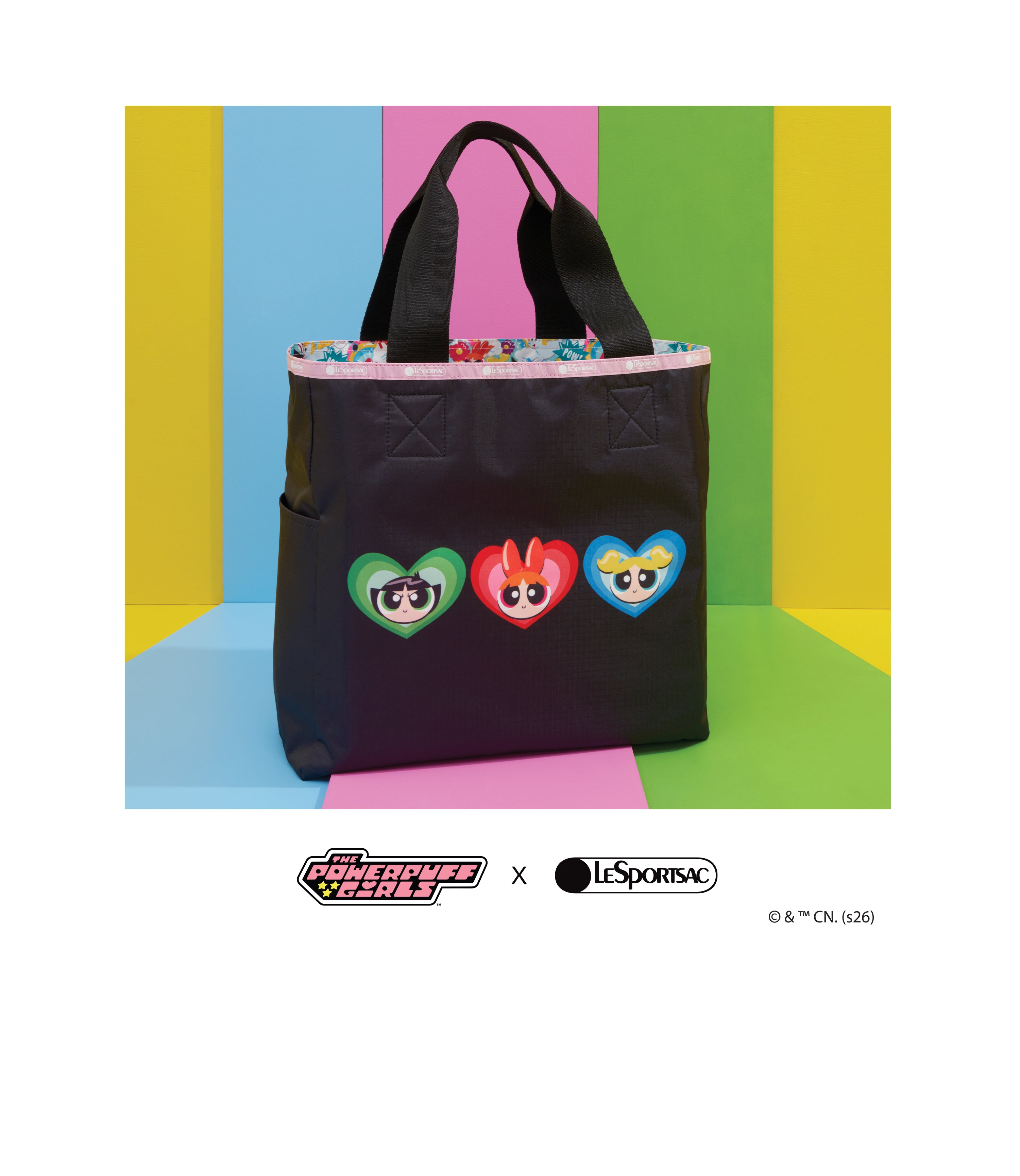 Large Reversible Tote - The Powerpuff Girls™ Girl Power Tote