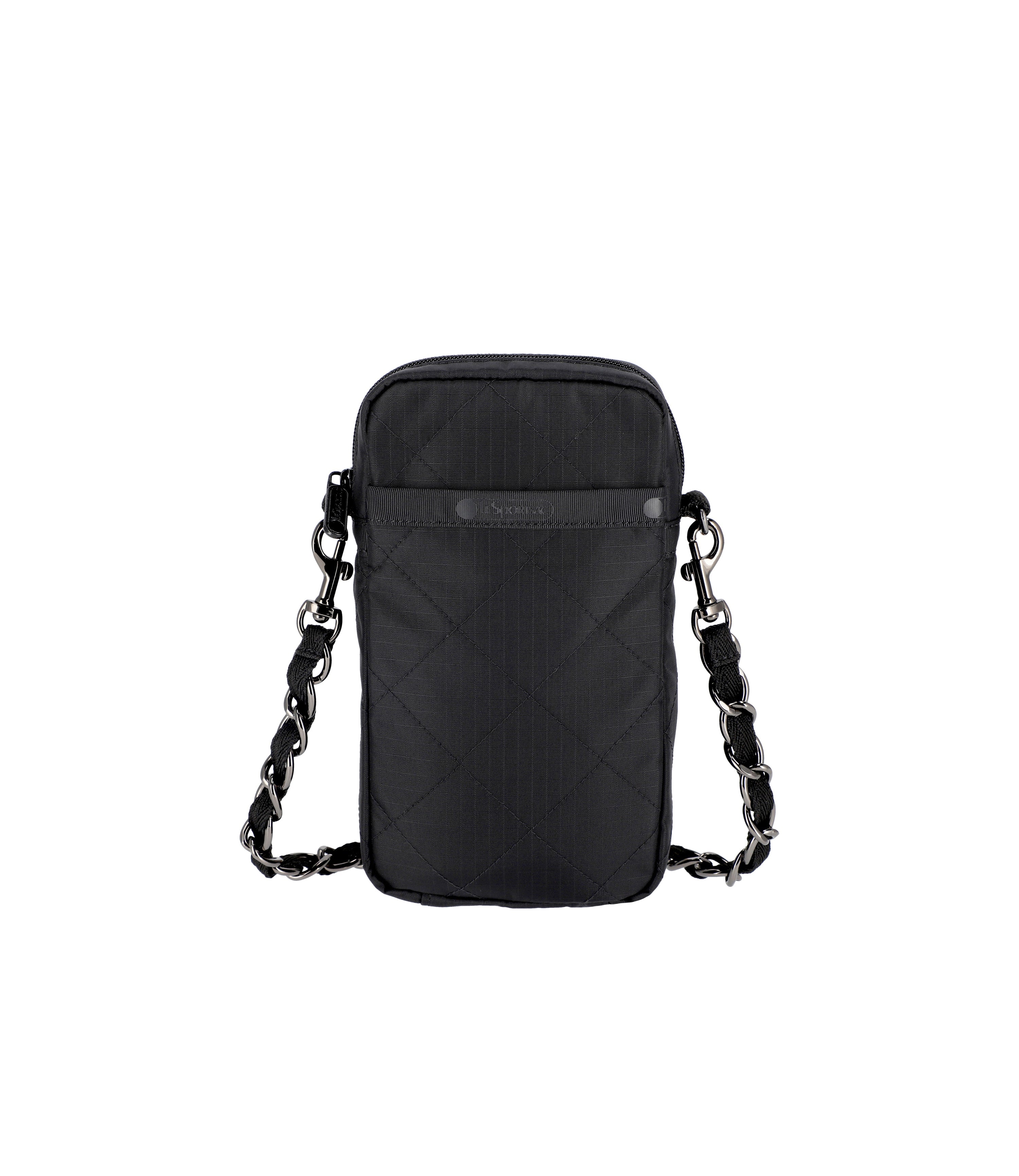 Chain Mini Phone Crossbody - Onyx Chain Quilt – LeSportsac