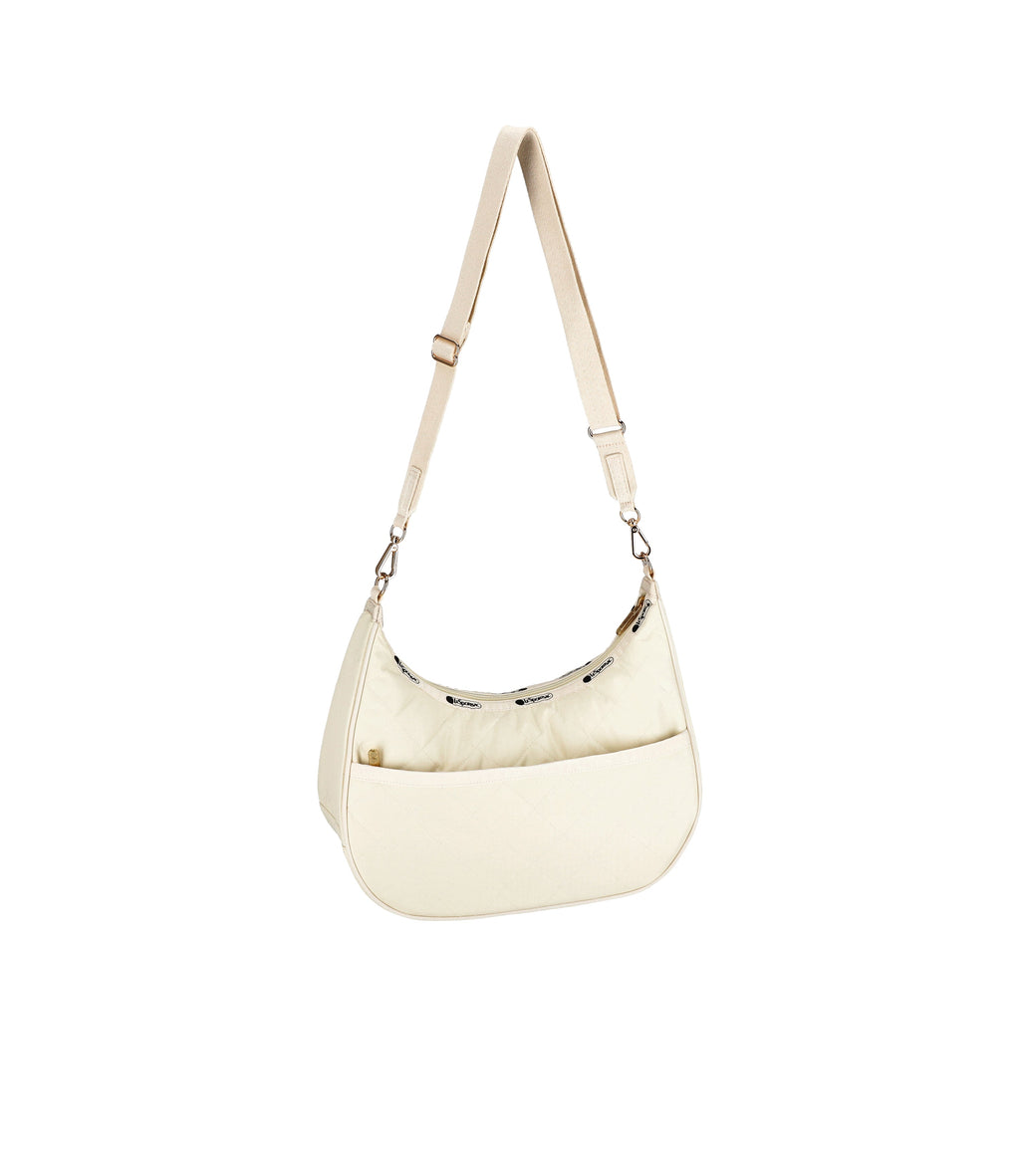 Chain North/South Convertible Hobo - 28452627939376