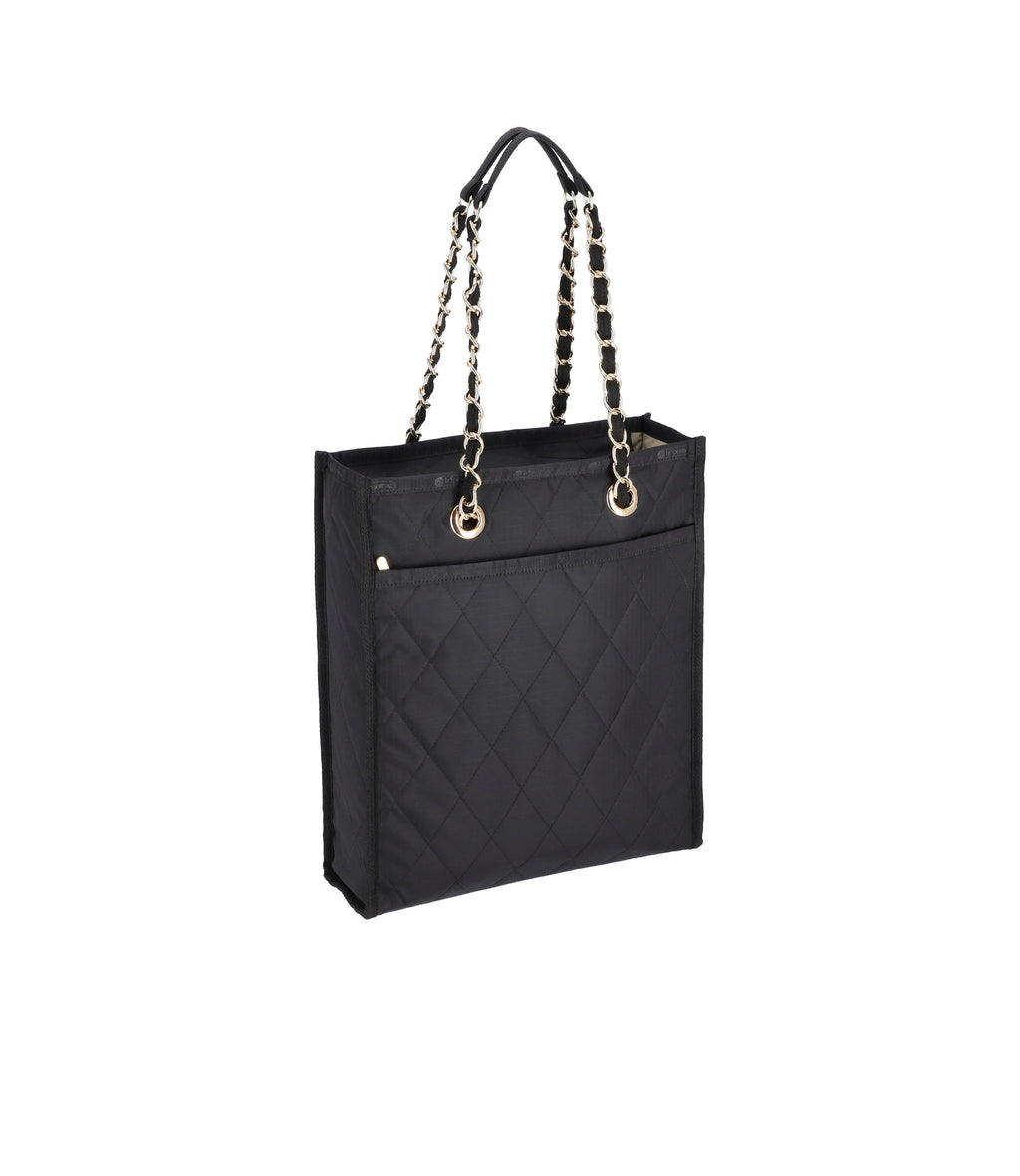 Chain North/South Tote - 29997368344624