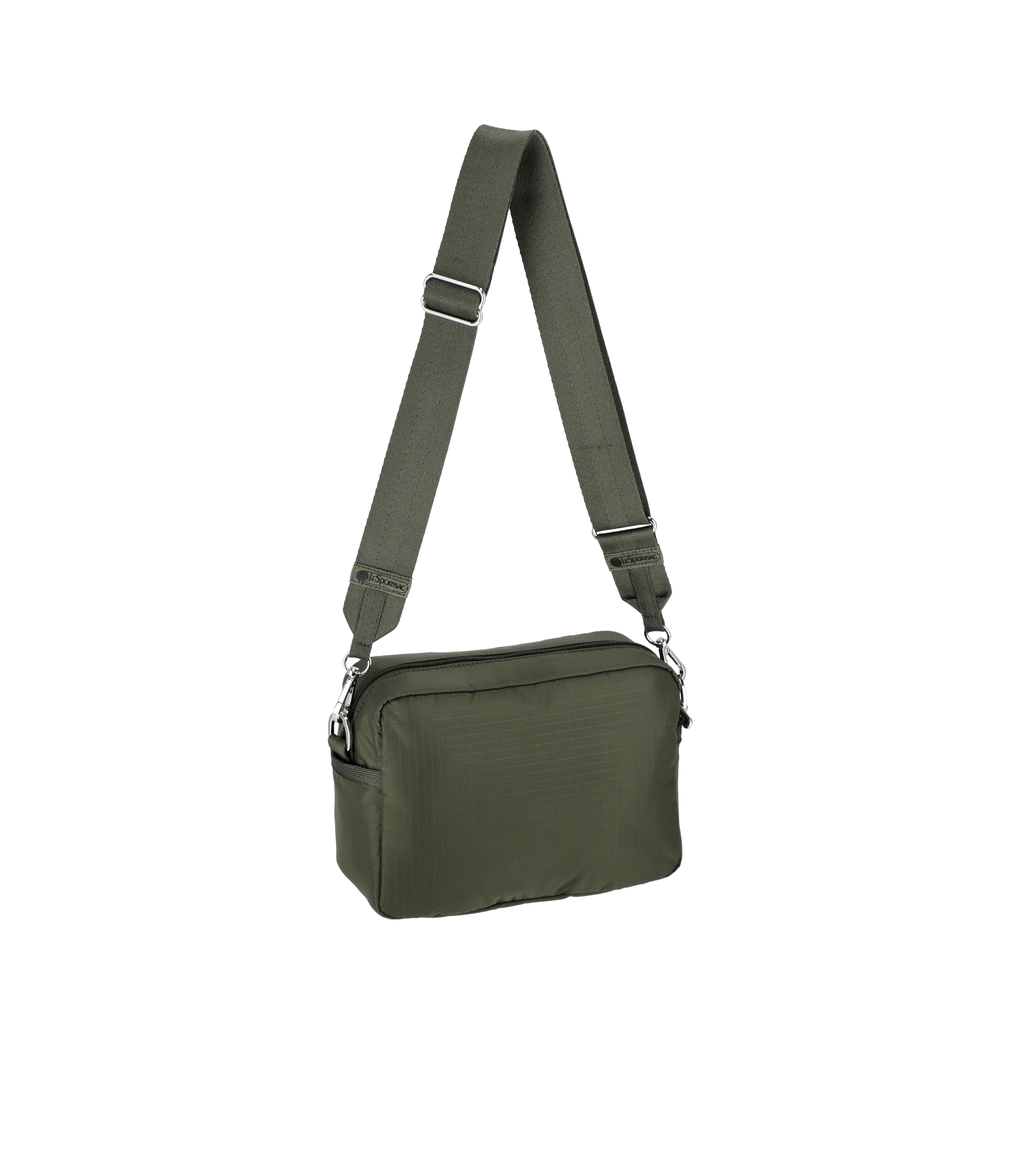 ★LeSportsac★ Sage green EW double pocket cross bag 1209R18 1209_LA60_front_7c37b3a5-0423-
