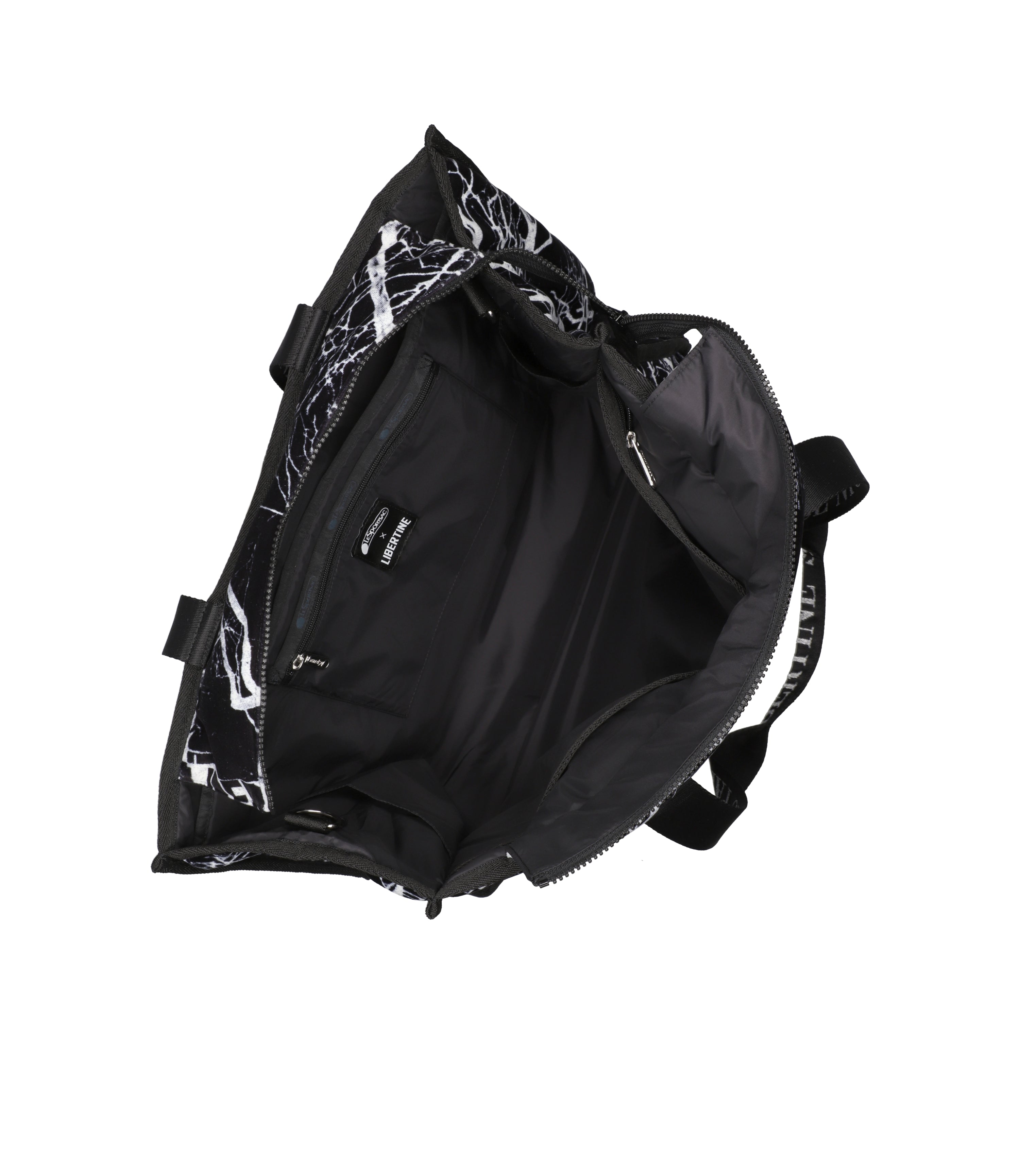 ★LeSportsac★ Libertine Midnight Forest Top Handle Laptop T Deluxe Everyday Bag - LeSportsac x Libertine Midnight Forest