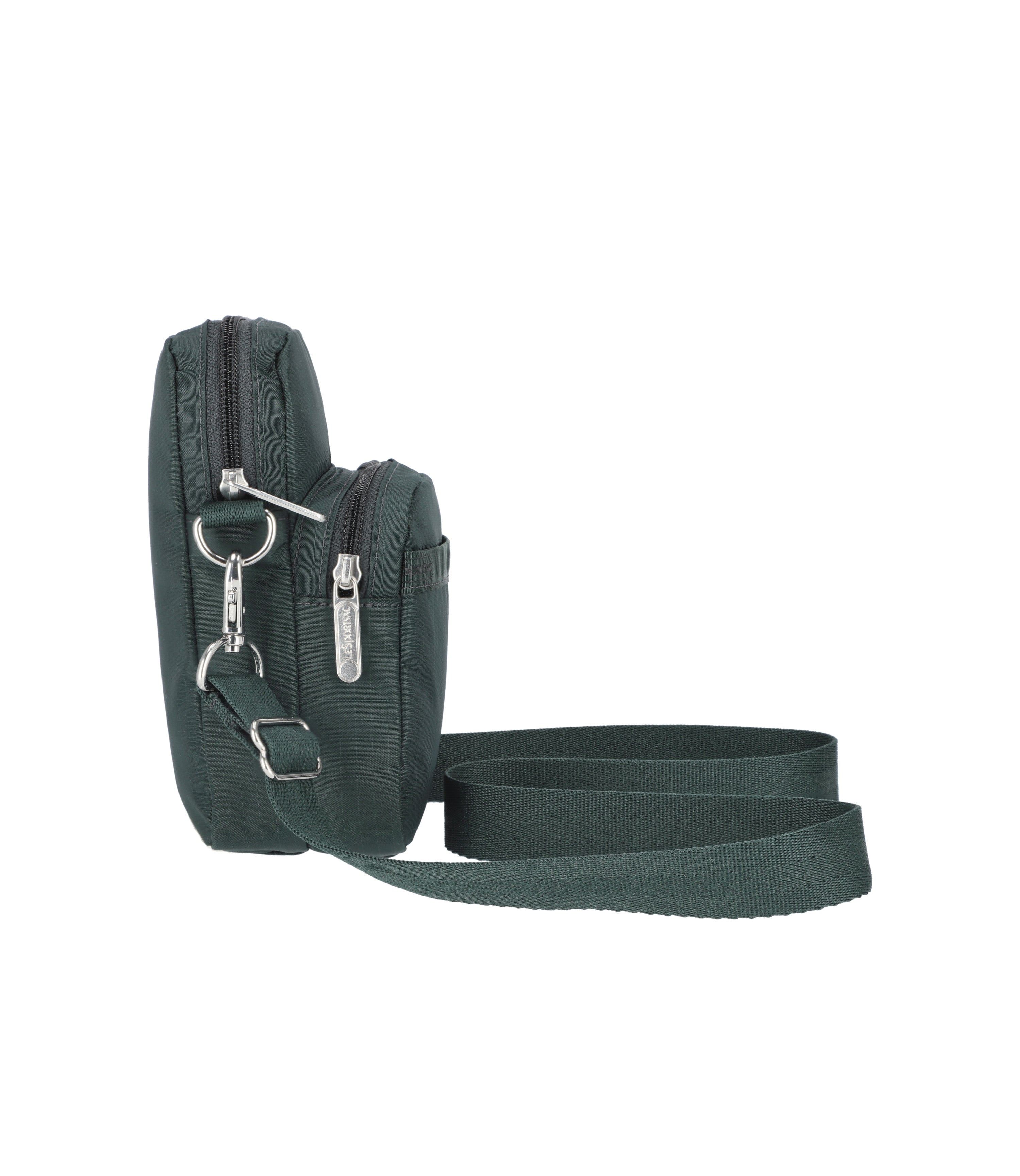 ■LeSportsac■MINI PHONE BAG ソリッド Solid Black Mini Crossbody Cell Phone Bag | LeSportsac