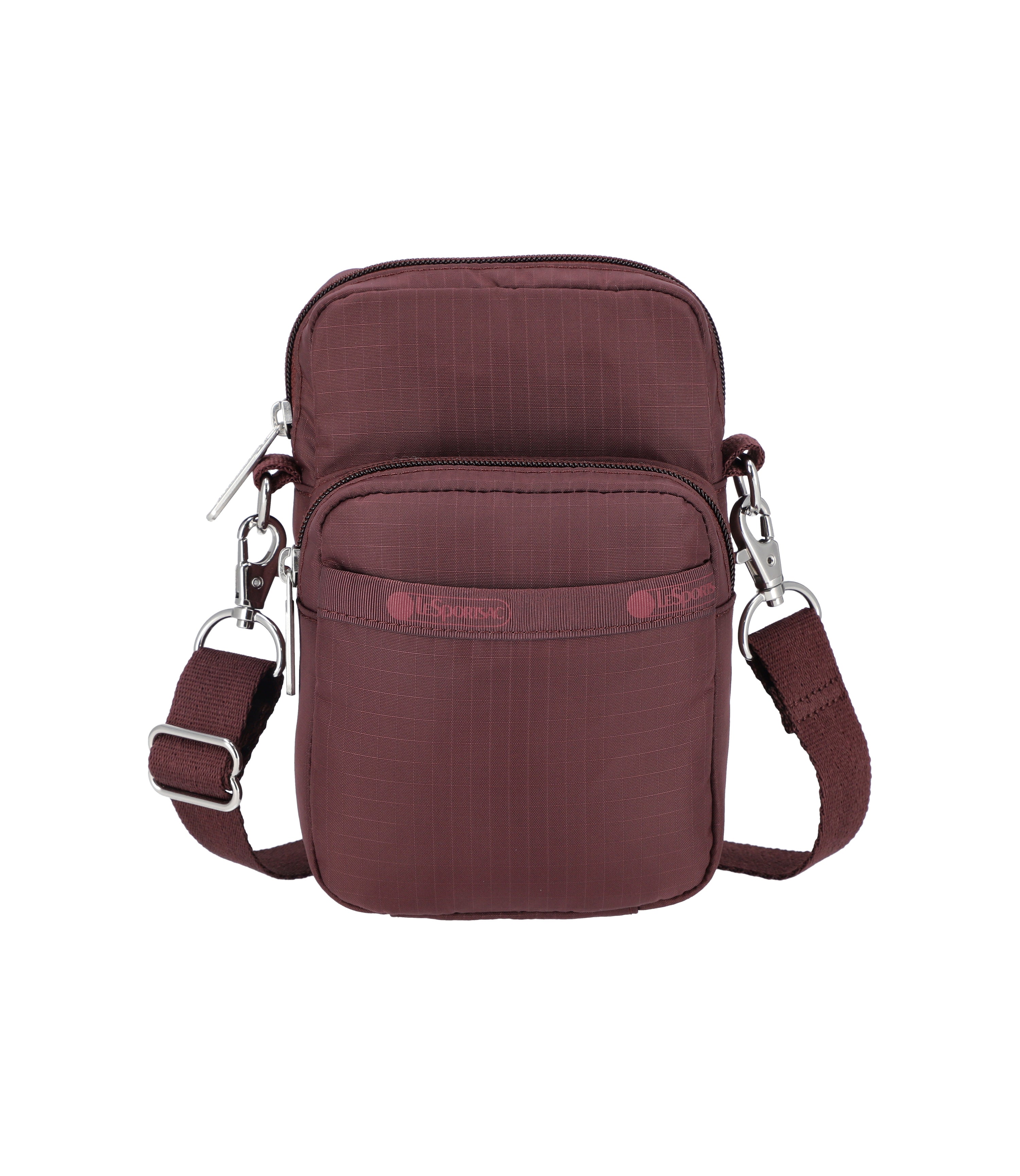 Mini Phone Bag - Deep Cherry solid – LeSportsac
