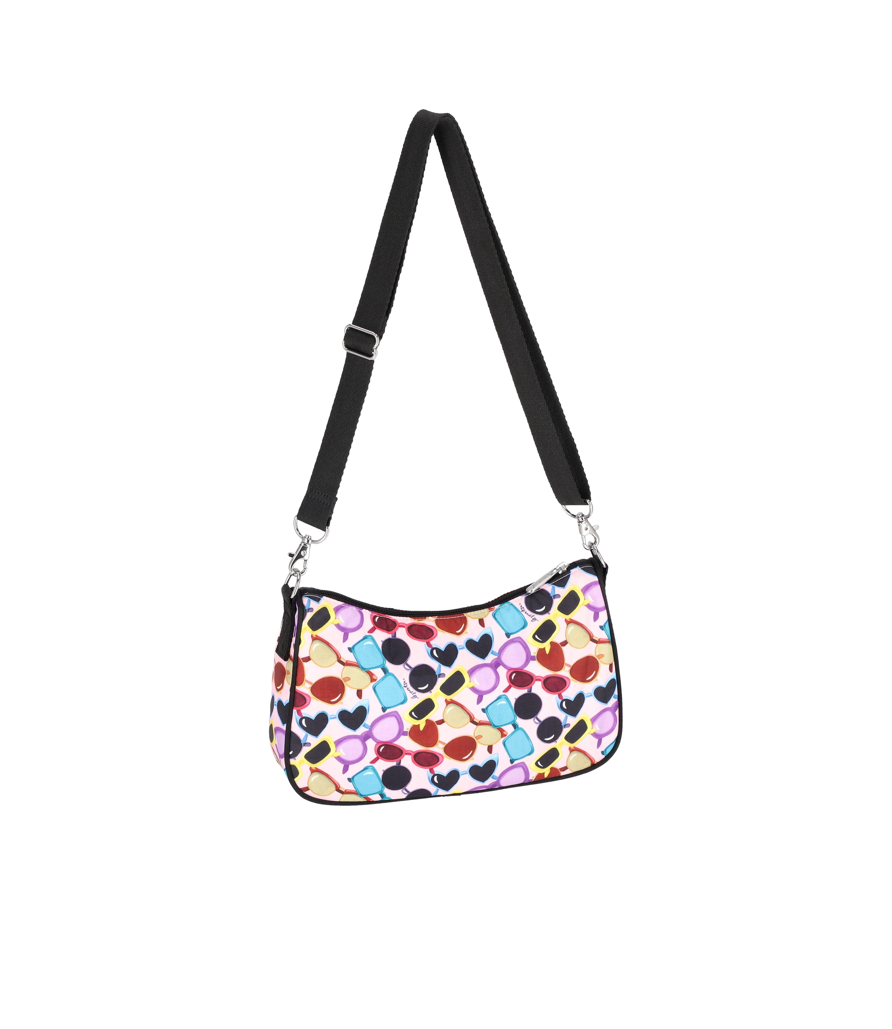 ★LeSportsac★ Tilvividfuchsia Colorblock Convertible Drawst Small Uptown Satchel - Blanc C – LeSportsac