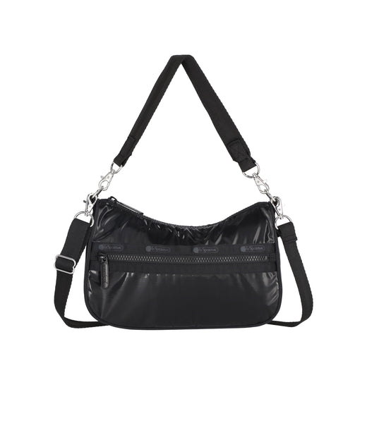 Small Convertible Shoulder Bag - Black Shine – LeSportsac