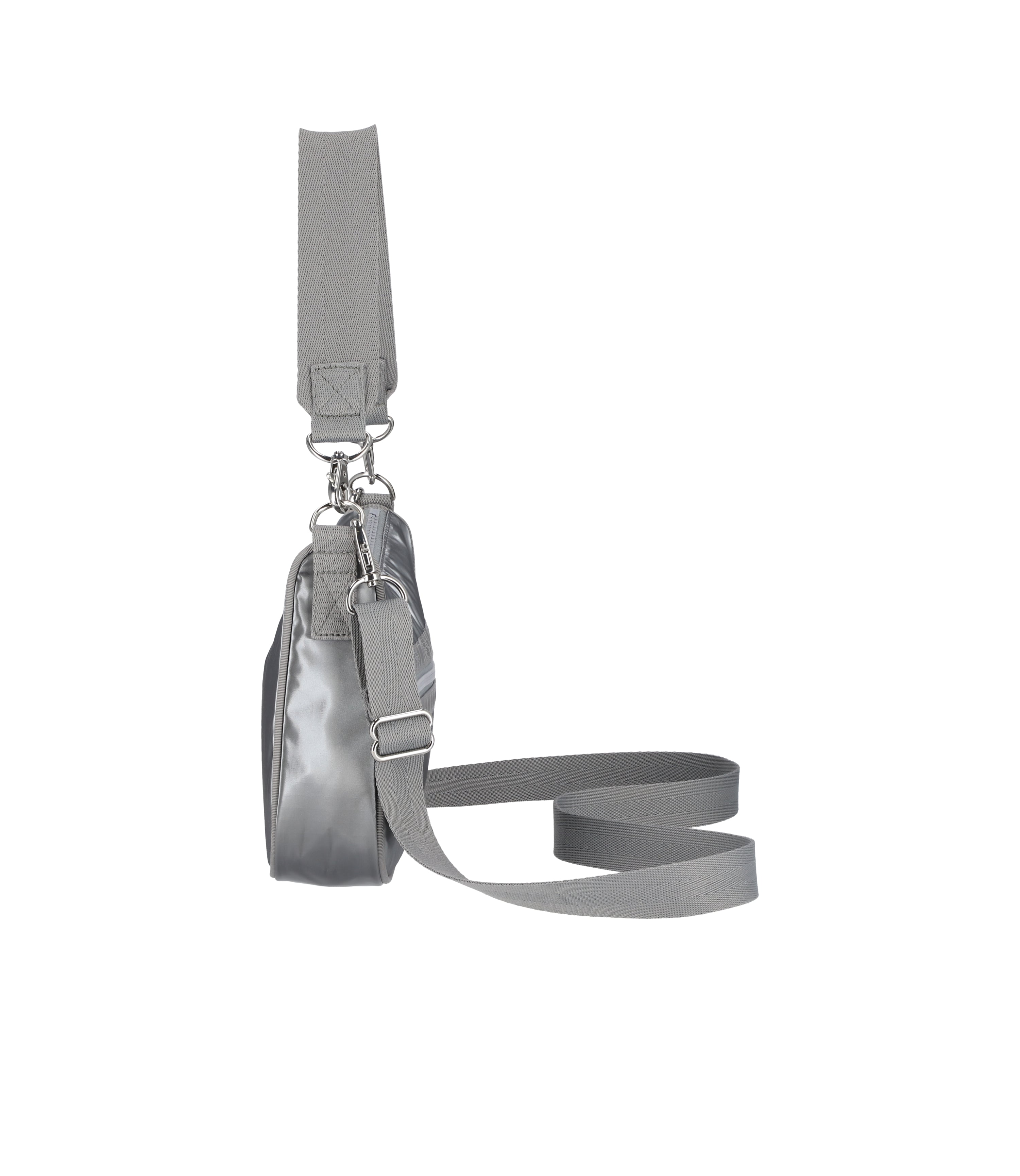 Small Convertible Shoulder Bag - Gunmetal Gray Shine – LeSportsac