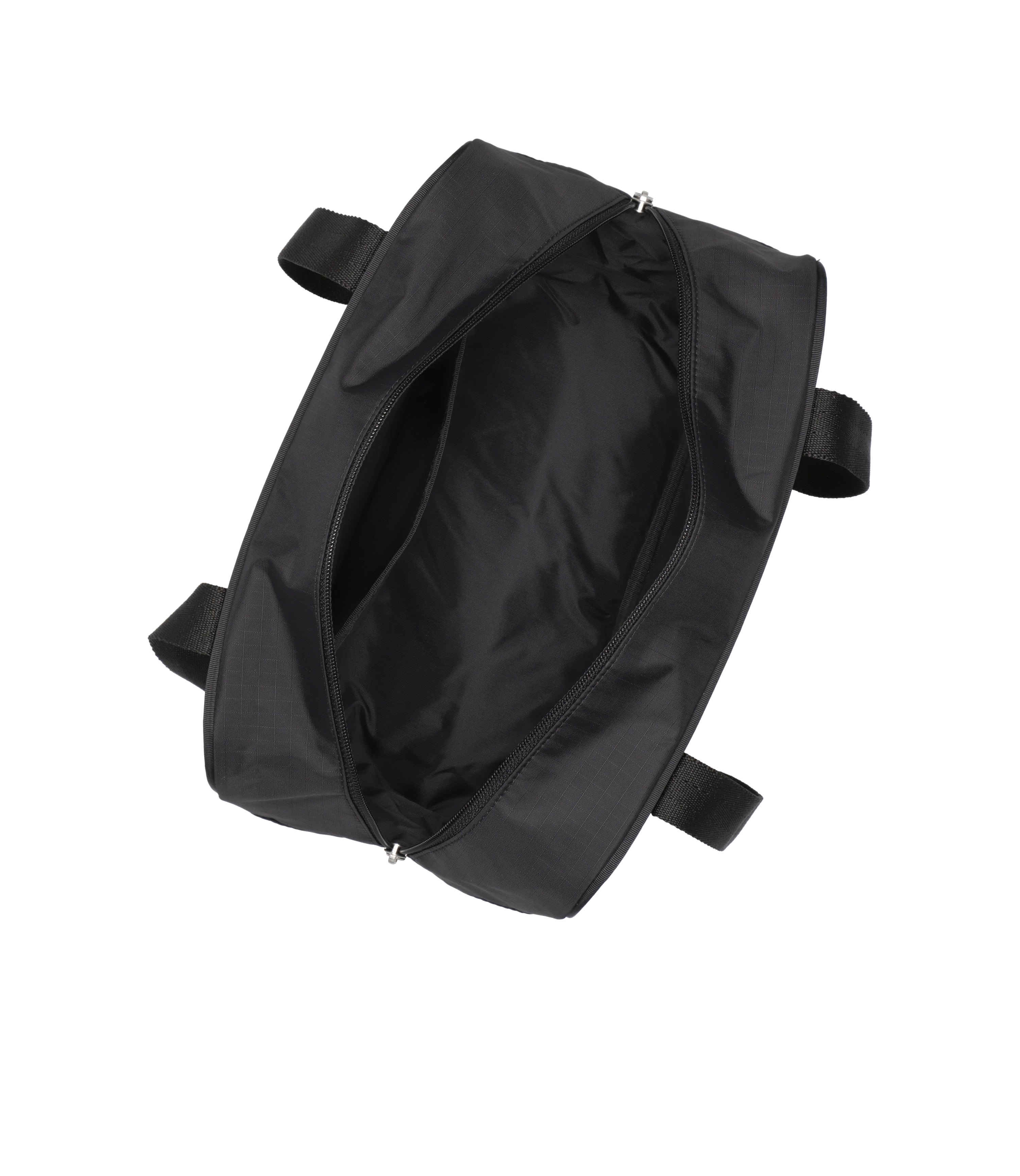 East/West Handbag - Black solid – LeSportsac