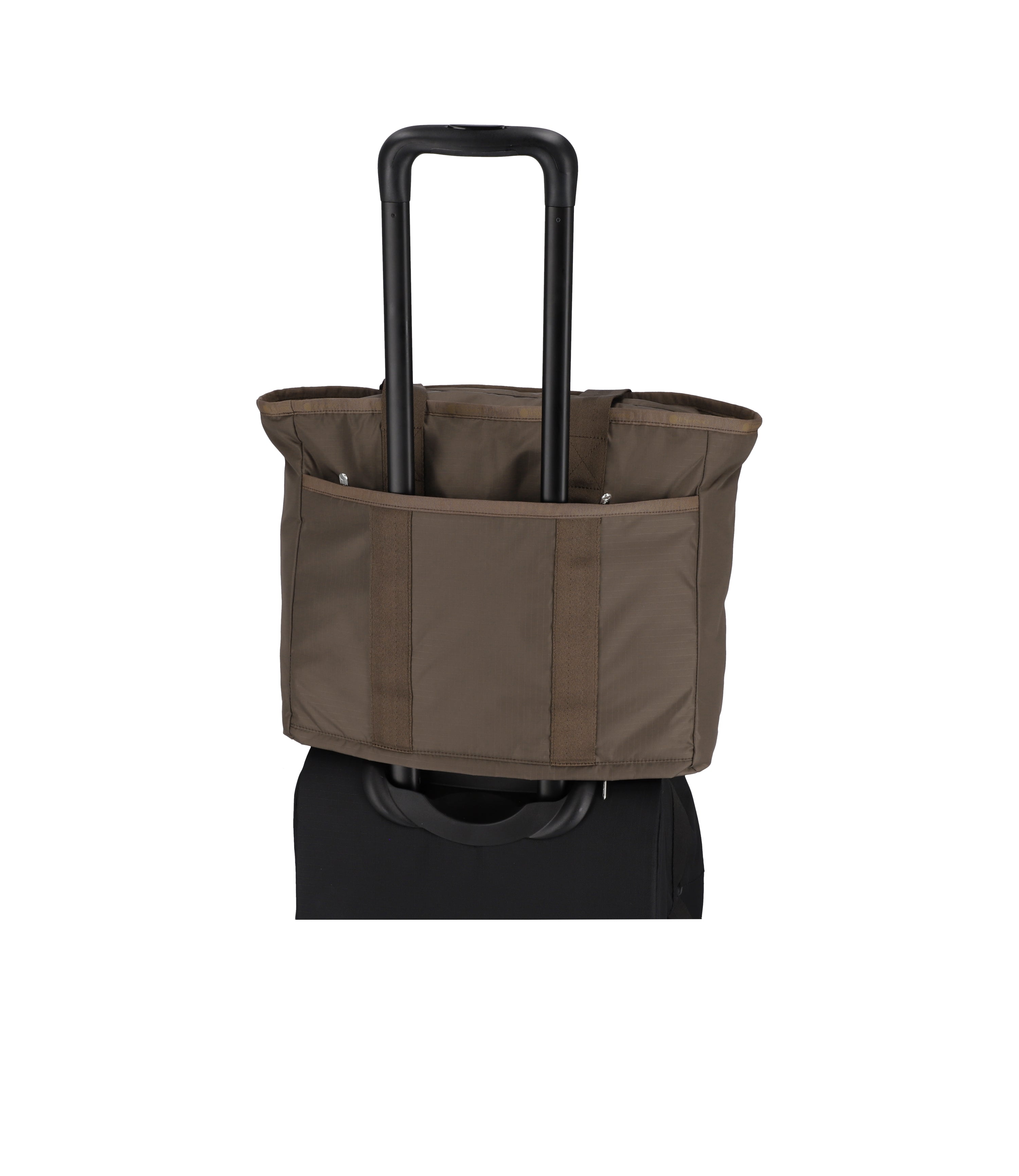 Classic Zip Tote - Dark Chocolate solid – LeSportsac