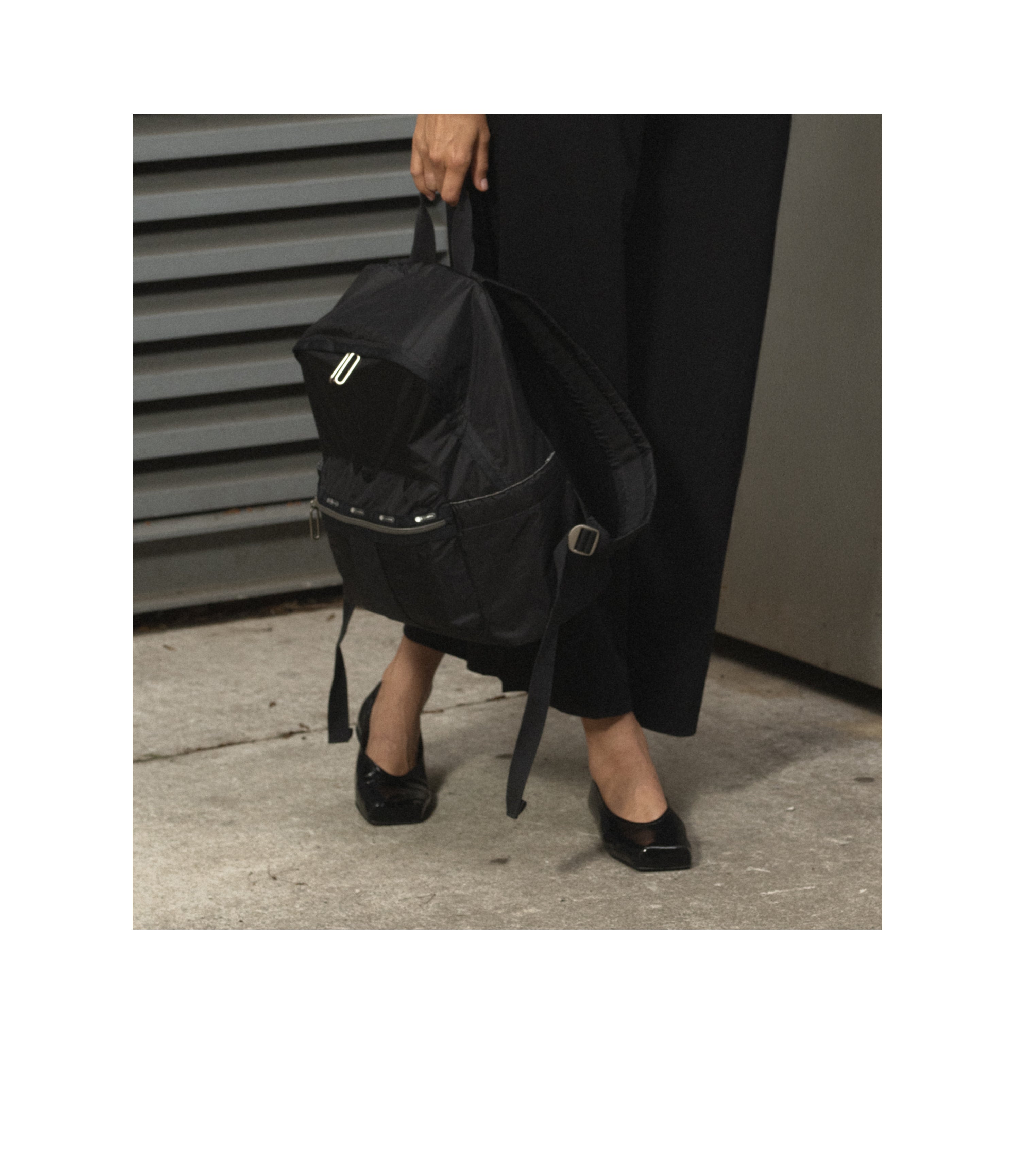 Essential Medium Backpack - Black C – LeSportsac