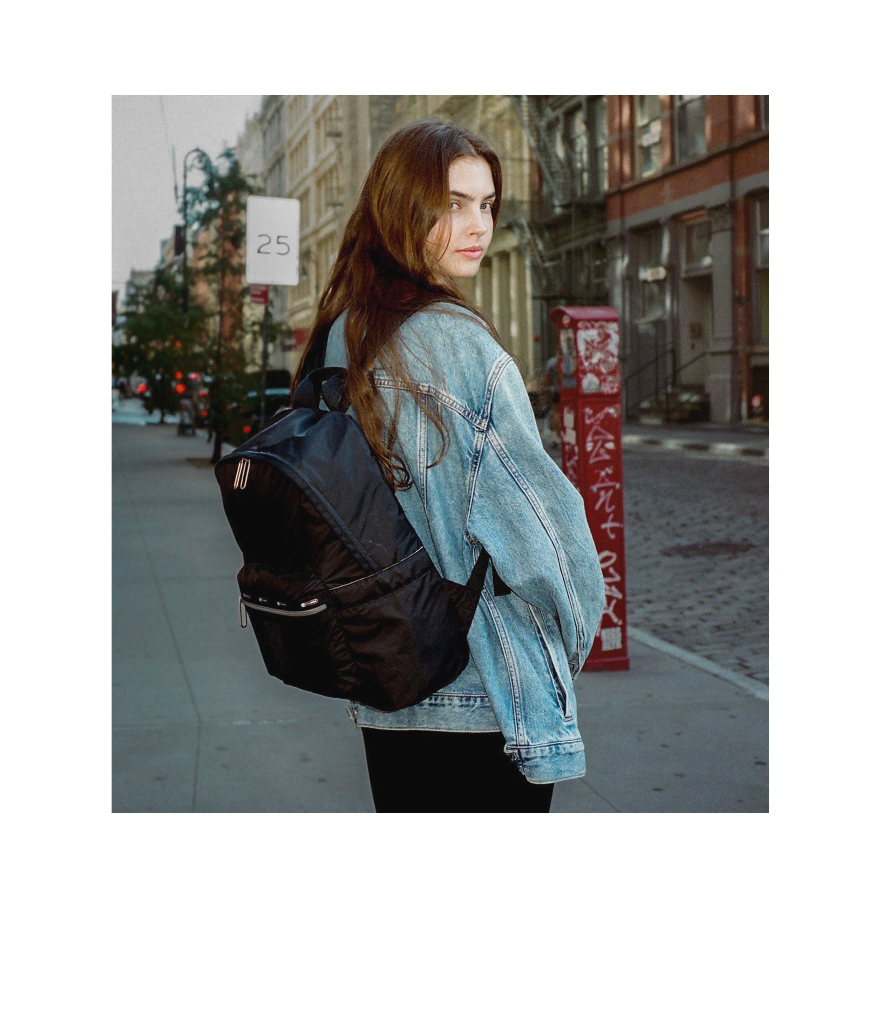 Essential Medium Backpack - Black C – LeSportsac