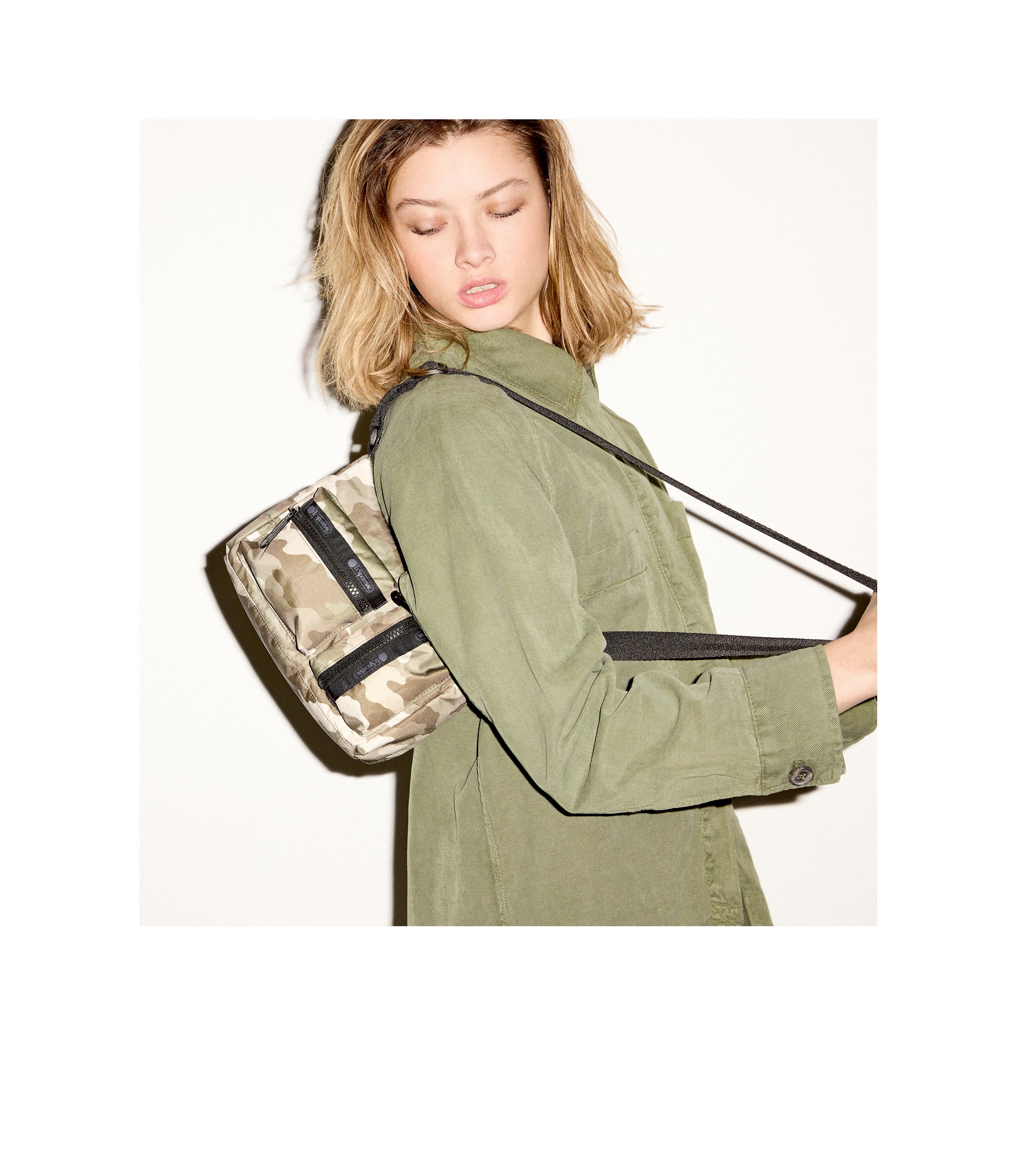 Cargo Small Shoulder Bag - Camo Cargo – LeSportsac