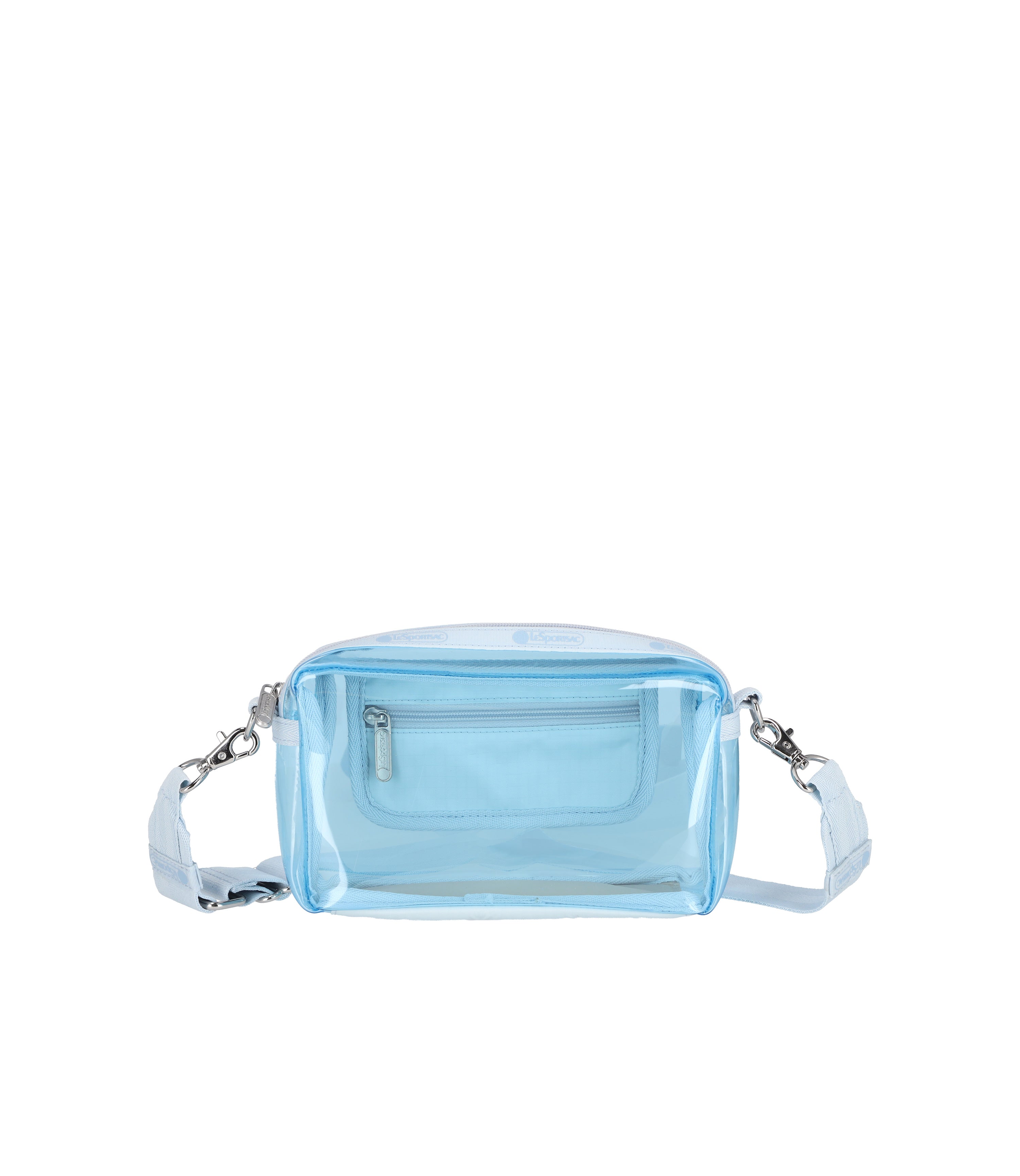 ■LeSportsac■CLEAR PHONE CROSSBDY Clear East/West Phone Crossbody - Clear Onyx – LeSportsac