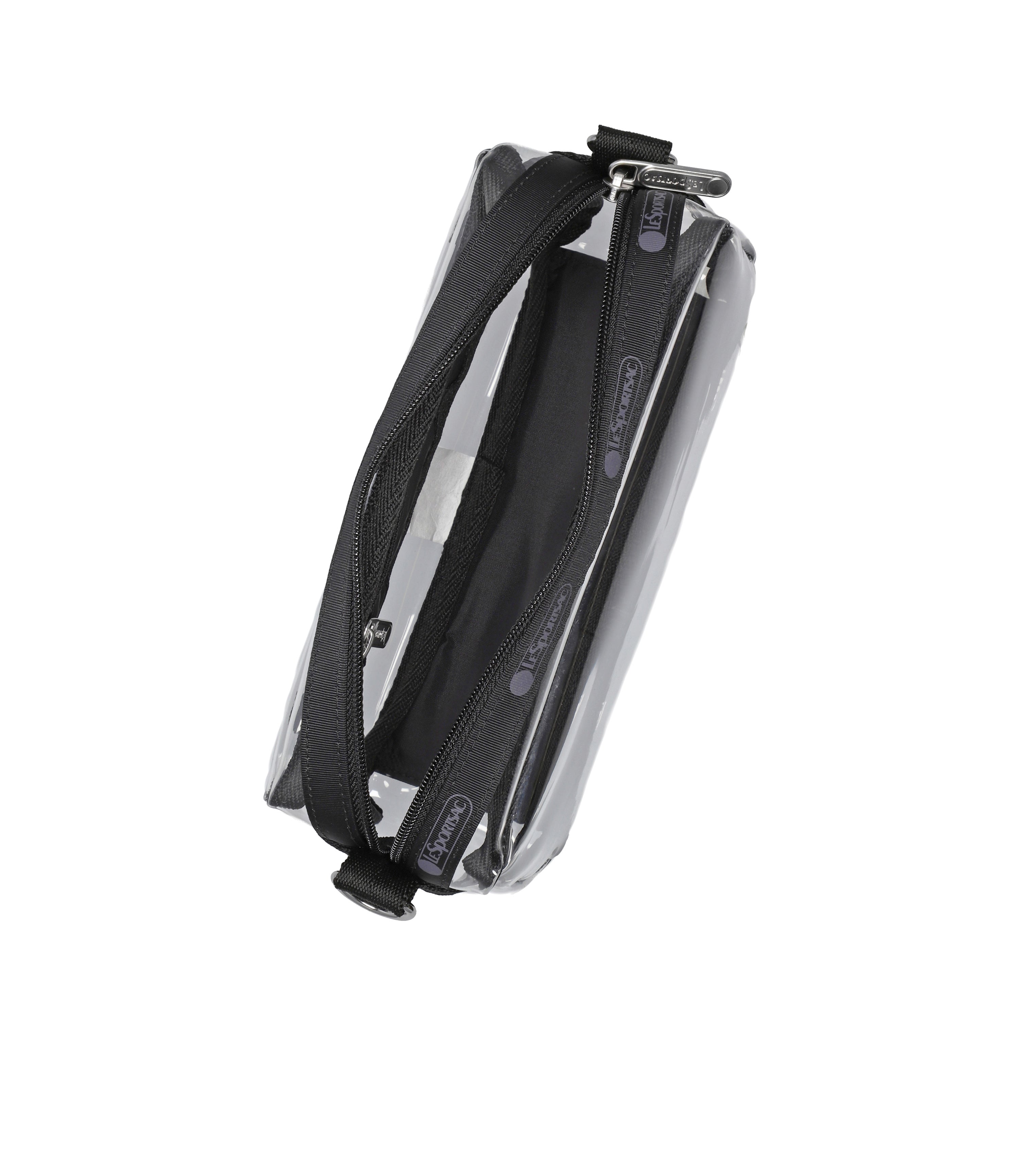 ■LeSportsac■CLEAR PHONE CROSSBDY Clear East/West Phone Crossbody - Clear Onyx – LeSportsac