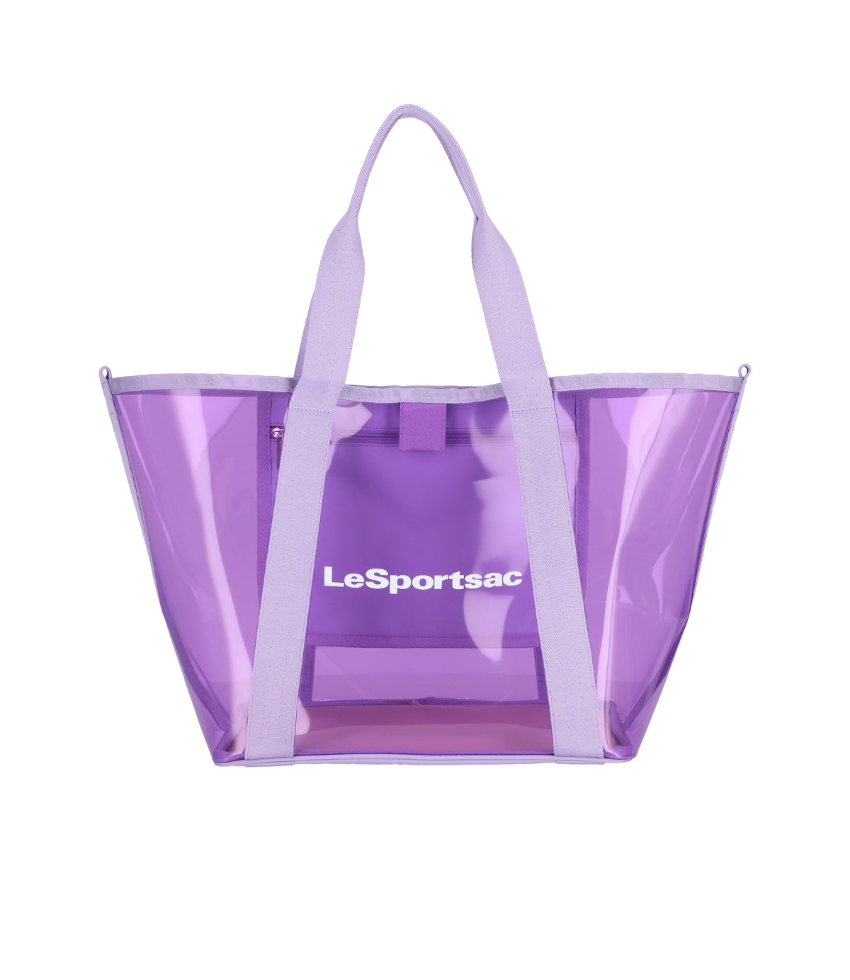 Clear East West Tote