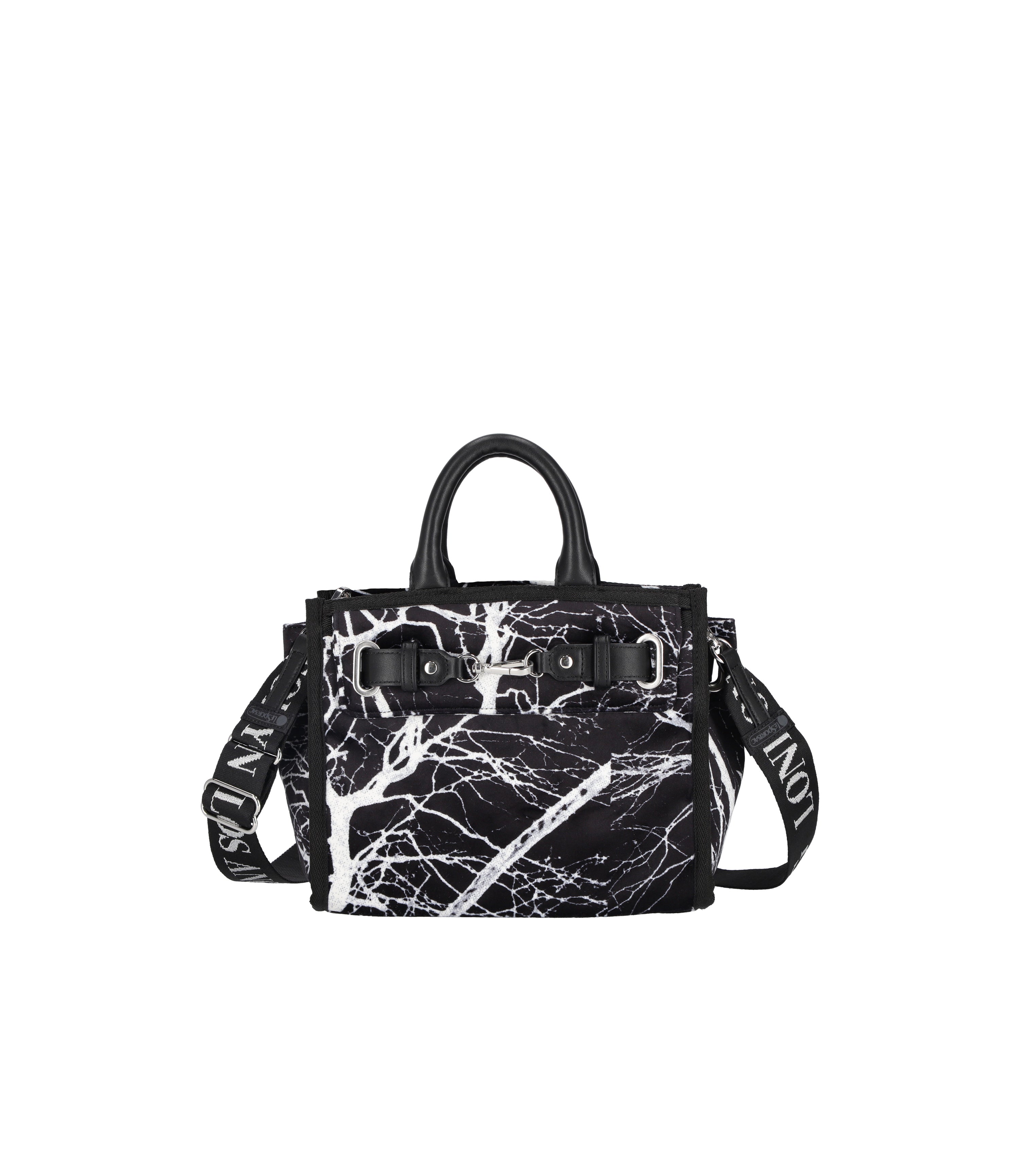 ★LeSportsac★ Libertine Midnight Forest Top Handle Laptop T Boat Tote - LeSportsac x Libertine Midnight Forest