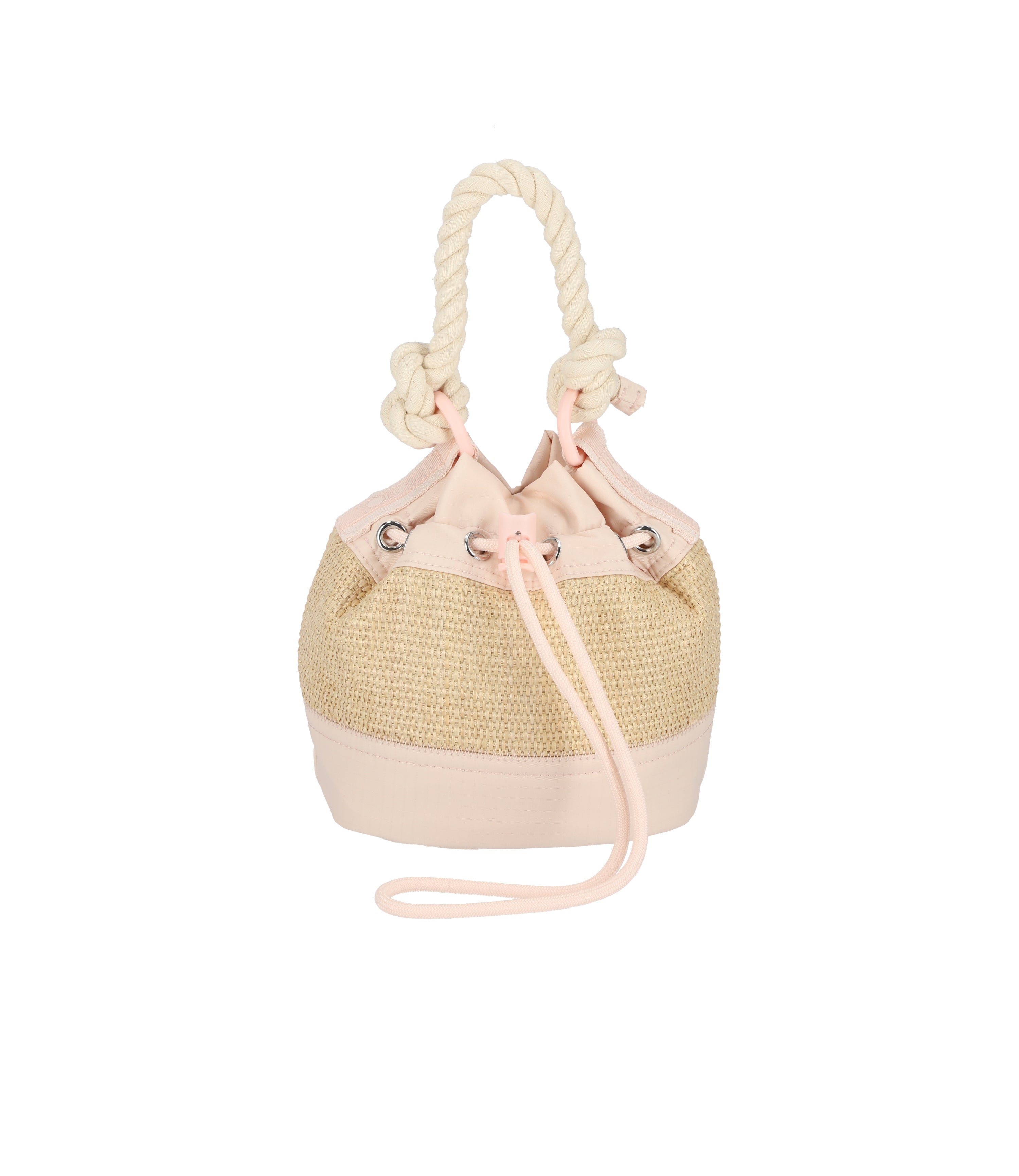 ★LeSportsac★ Primrose yellow raffia mini bucket tote bag 1 LeSportsac Raffia East/West Tote Bag | Nordstromrack