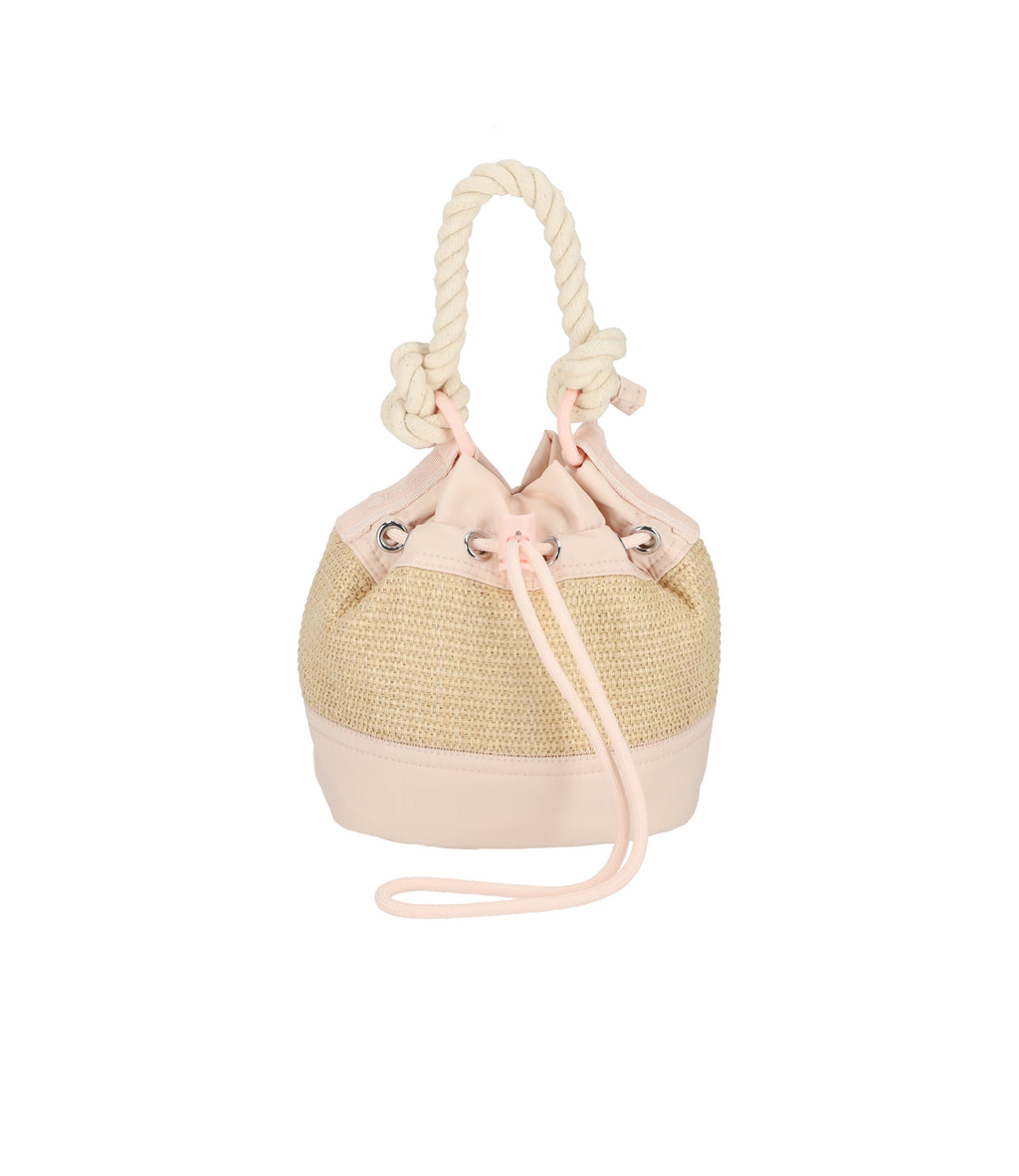Raffia Mini Bucket - 27466947493936