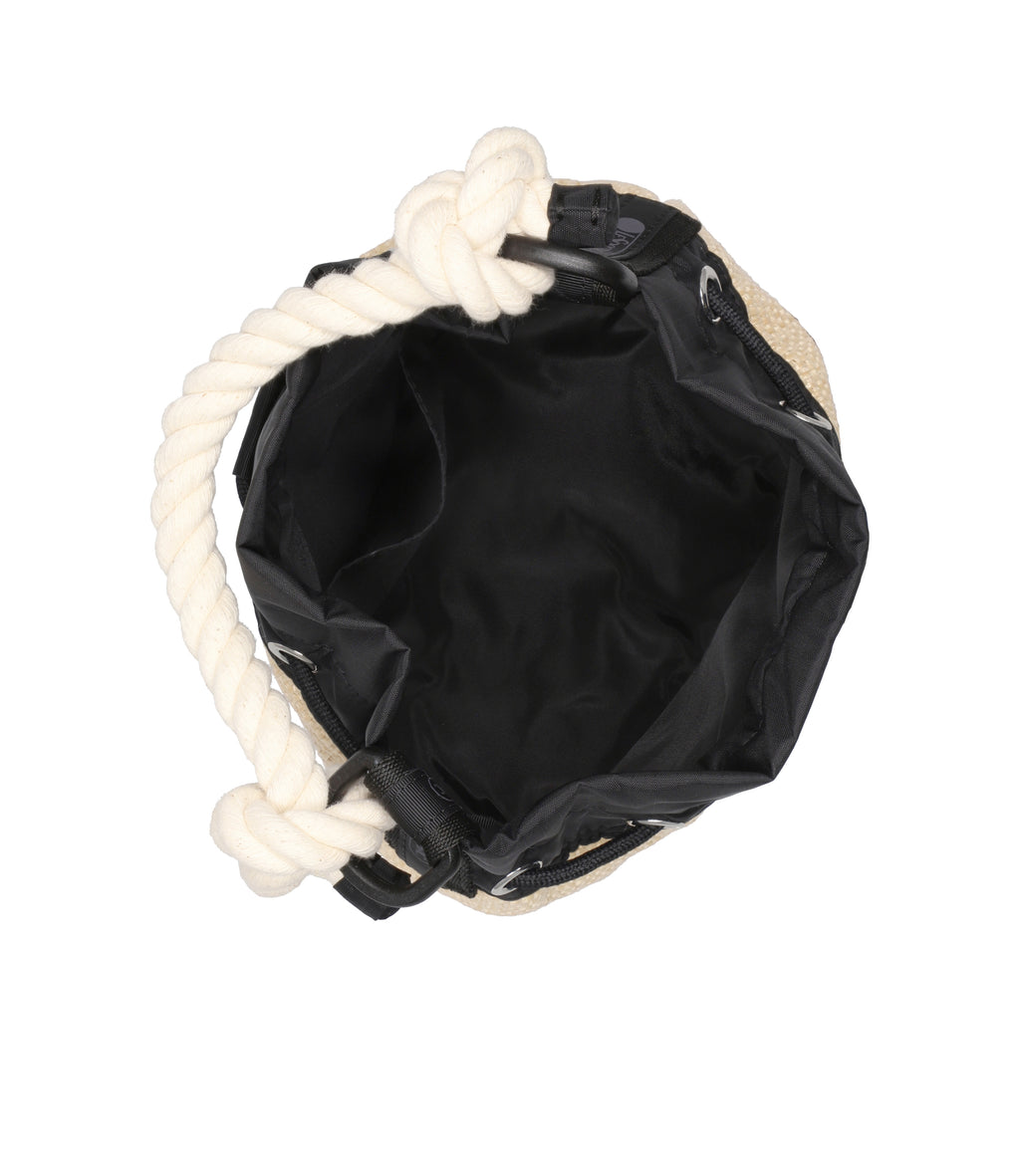 Raffia Mini Bucket - 27466956800048