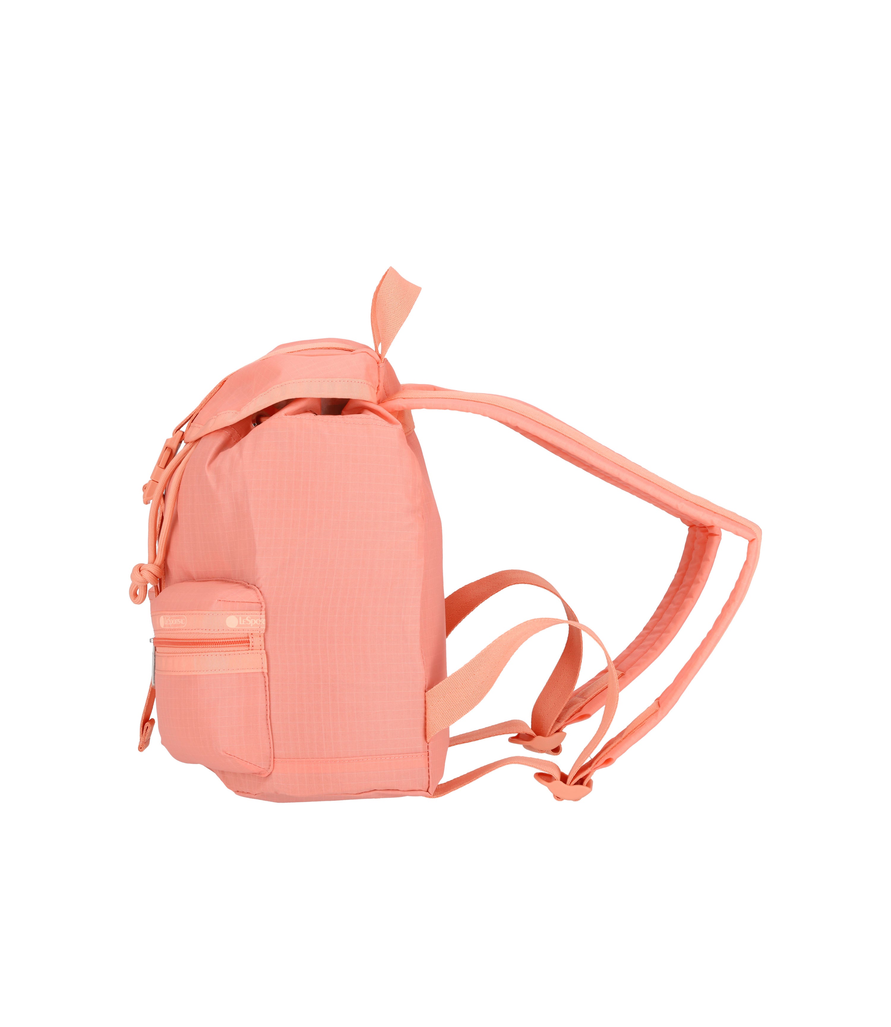 Small Voyager Backpack - Coral Punch solid – LeSportsac
